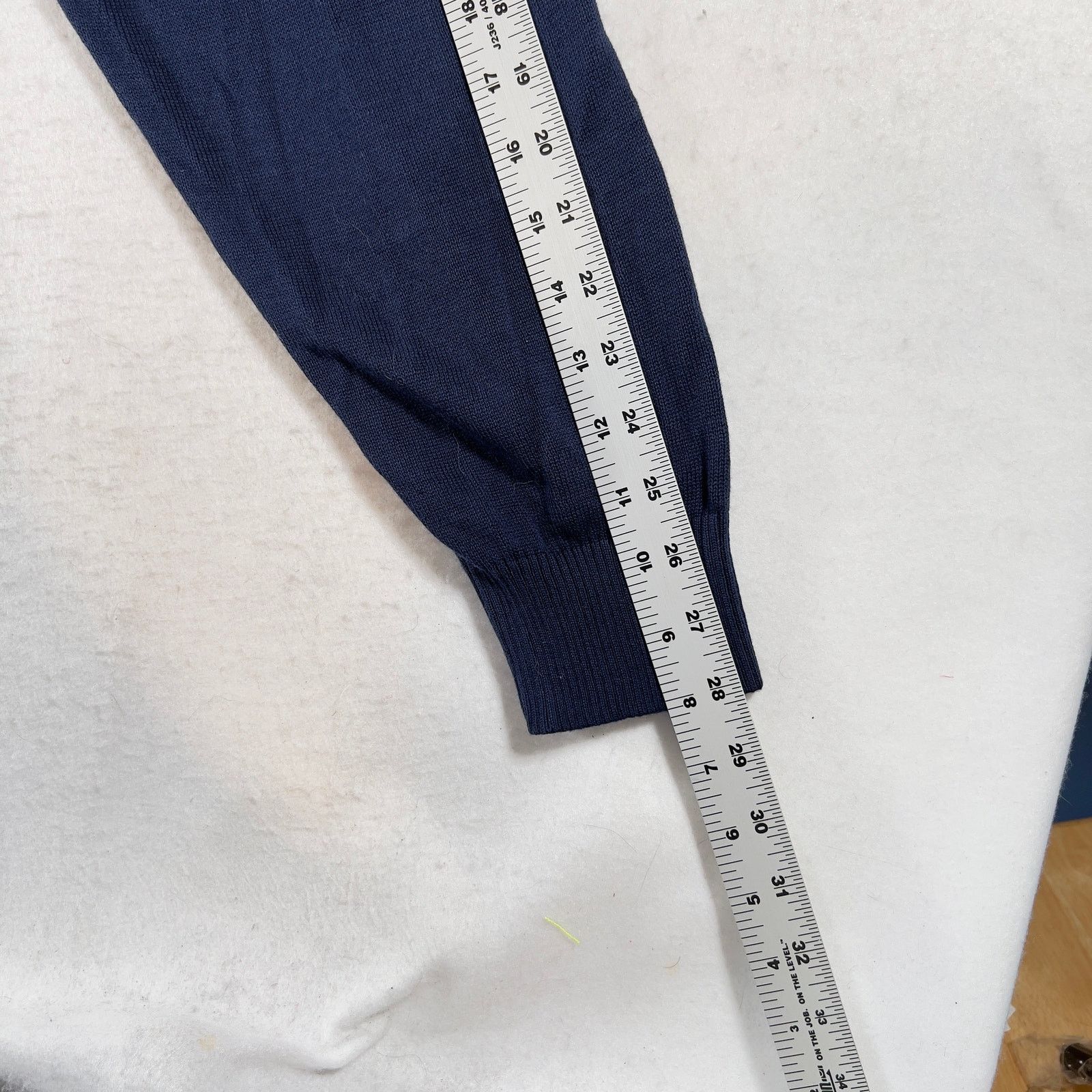 Jos. A. Bank Jos. A. Bank V Neck Sweater Men XL 100 Pima Cotton Signature Size US XL / EU 56 / 4 - 7 Thumbnail