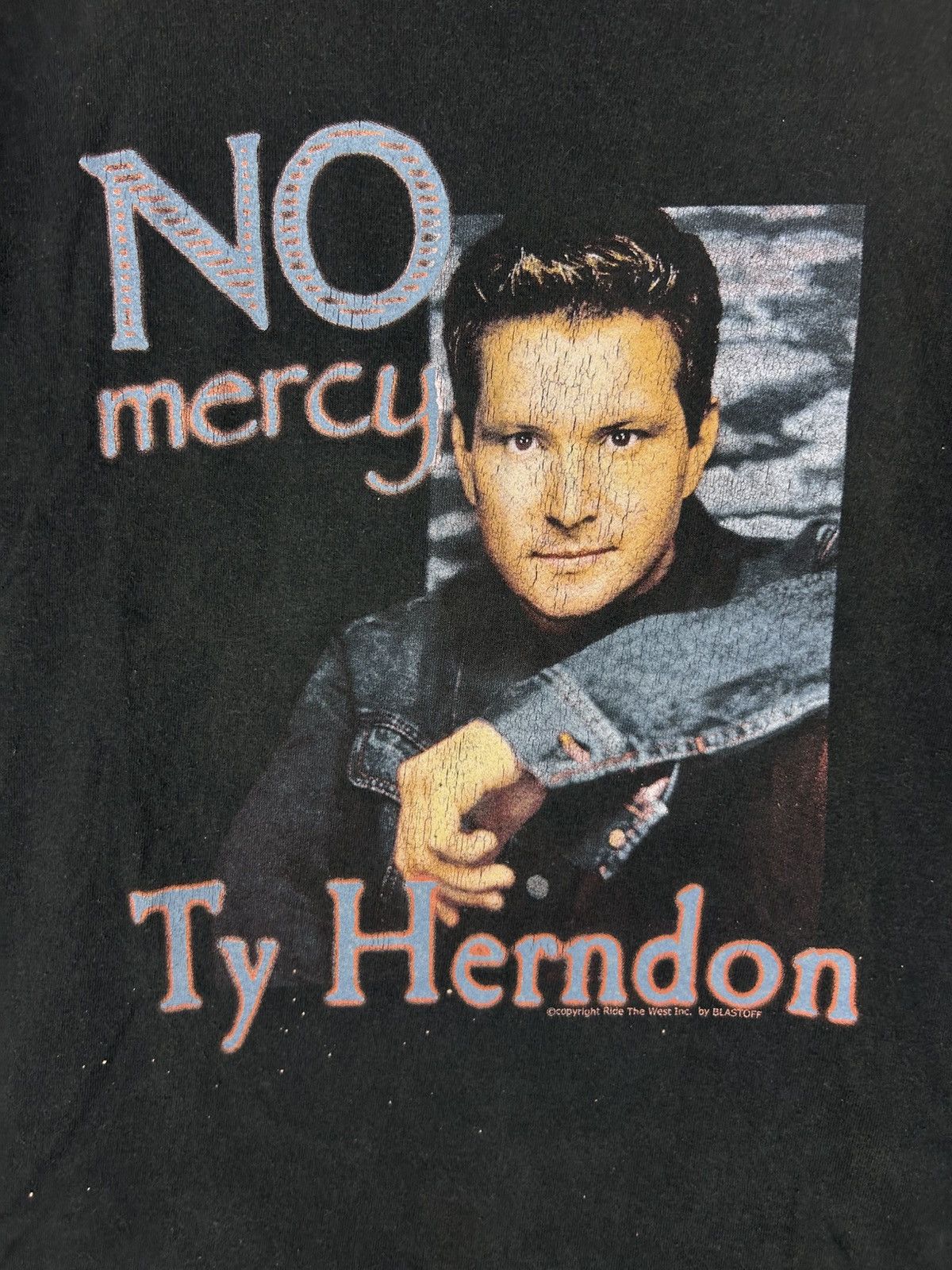 Band Tees × Vintage Vintage 90s Ty Herndon/ American Country Music Singer Size US L / EU 52-54 / 3 - 3 Thumbnail