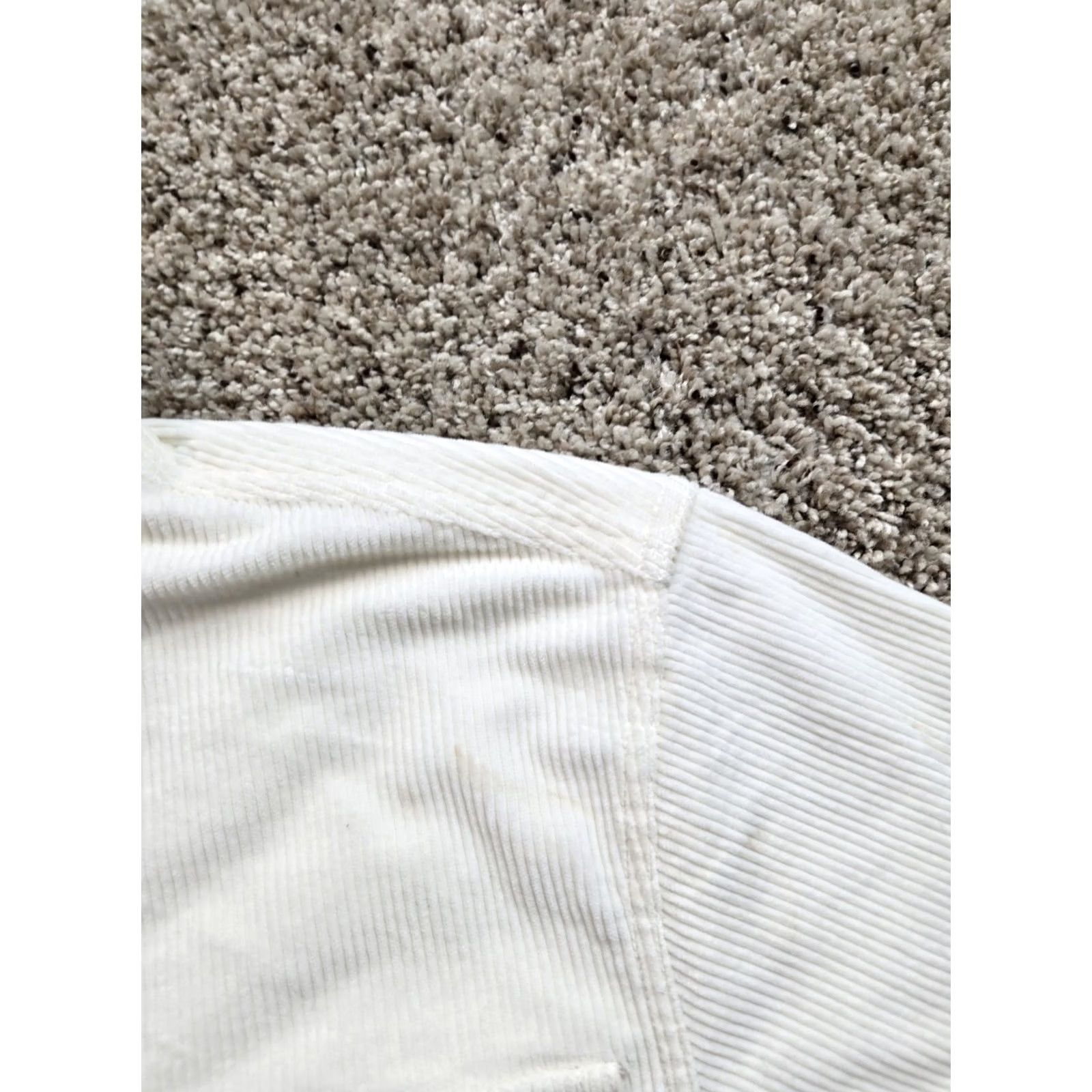 Madewell Madewell Corduroy Shirt Jacket Womens M Ivory Button Up Long Sleeve Stretch Size M / US 6-8 / IT 42-44 - 5 Thumbnail