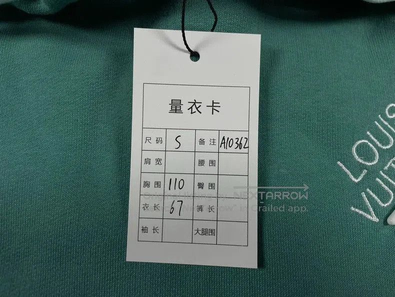Louis Vuitton Louis Vuitton Green Logo Hoodie S. Size US S / EU 44-46 / 1 - 6 Thumbnail