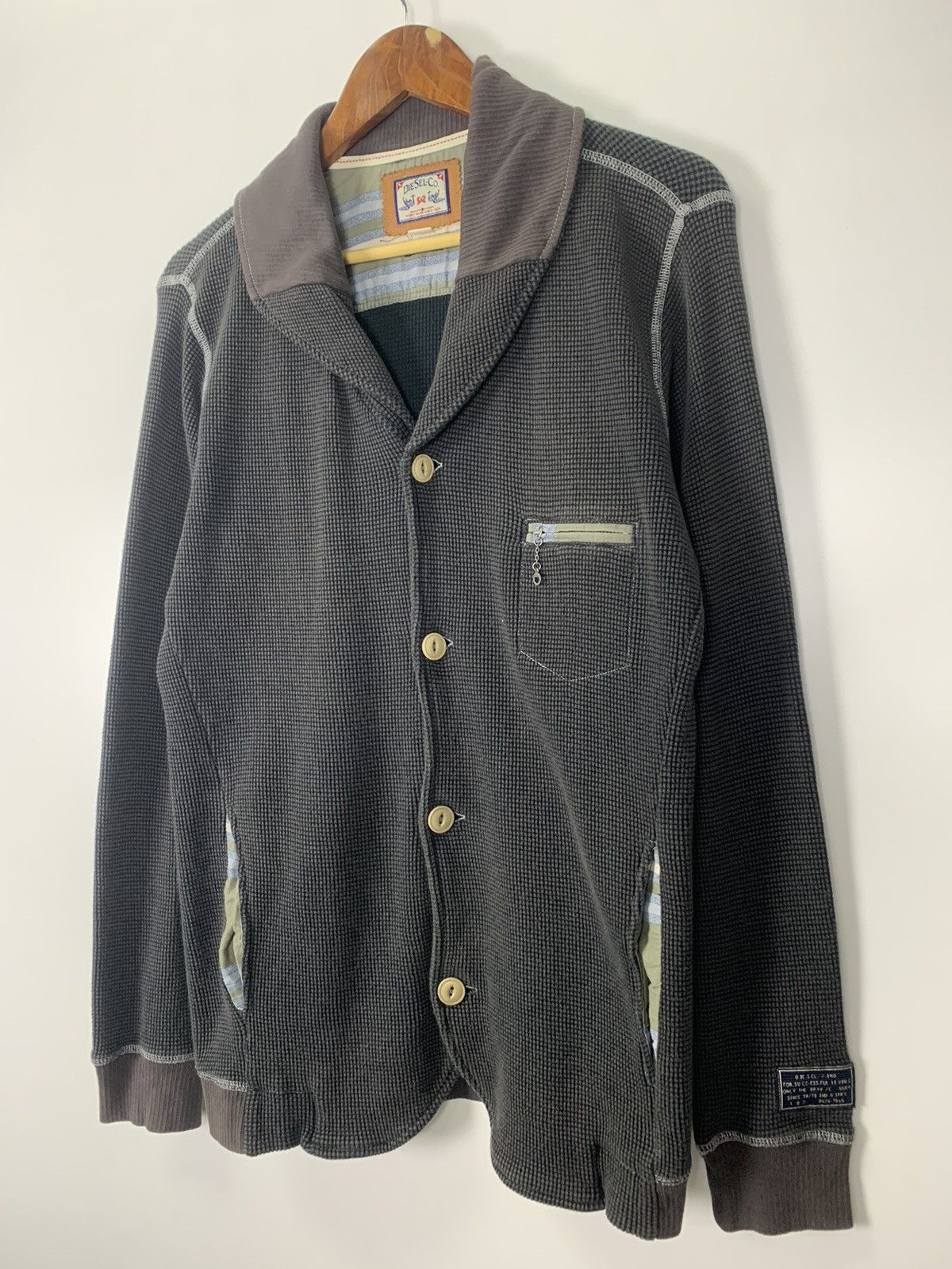 Diesel Vintage Diesel buttons Jacket Size US S / EU 44-46 / 1 - 3 Thumbnail