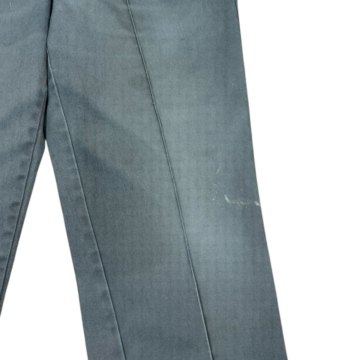 Dickies 2000s Dickies Faded Blue/Gray Pleated Straight Pants 31x26 Size US 31 - 4 Thumbnail