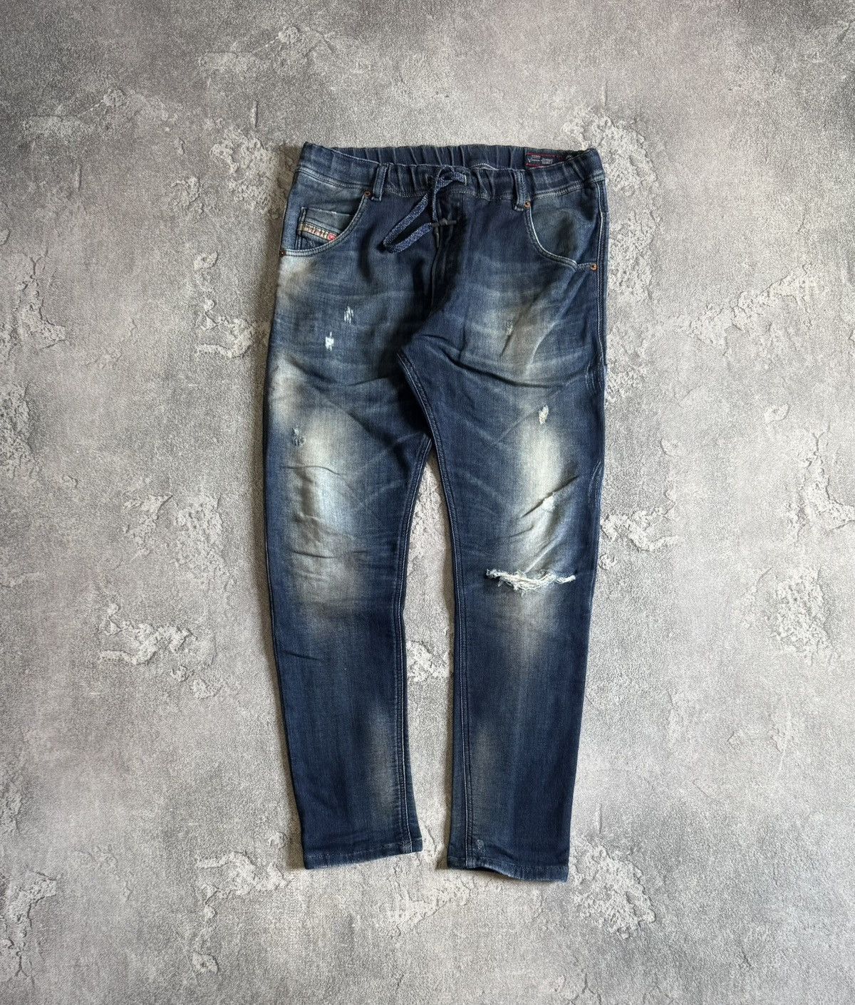 Diesel Diesel 32 krooley-ne Distressed denim jeans pants trousers Size US 32 / EU 48 - 6 Thumbnail