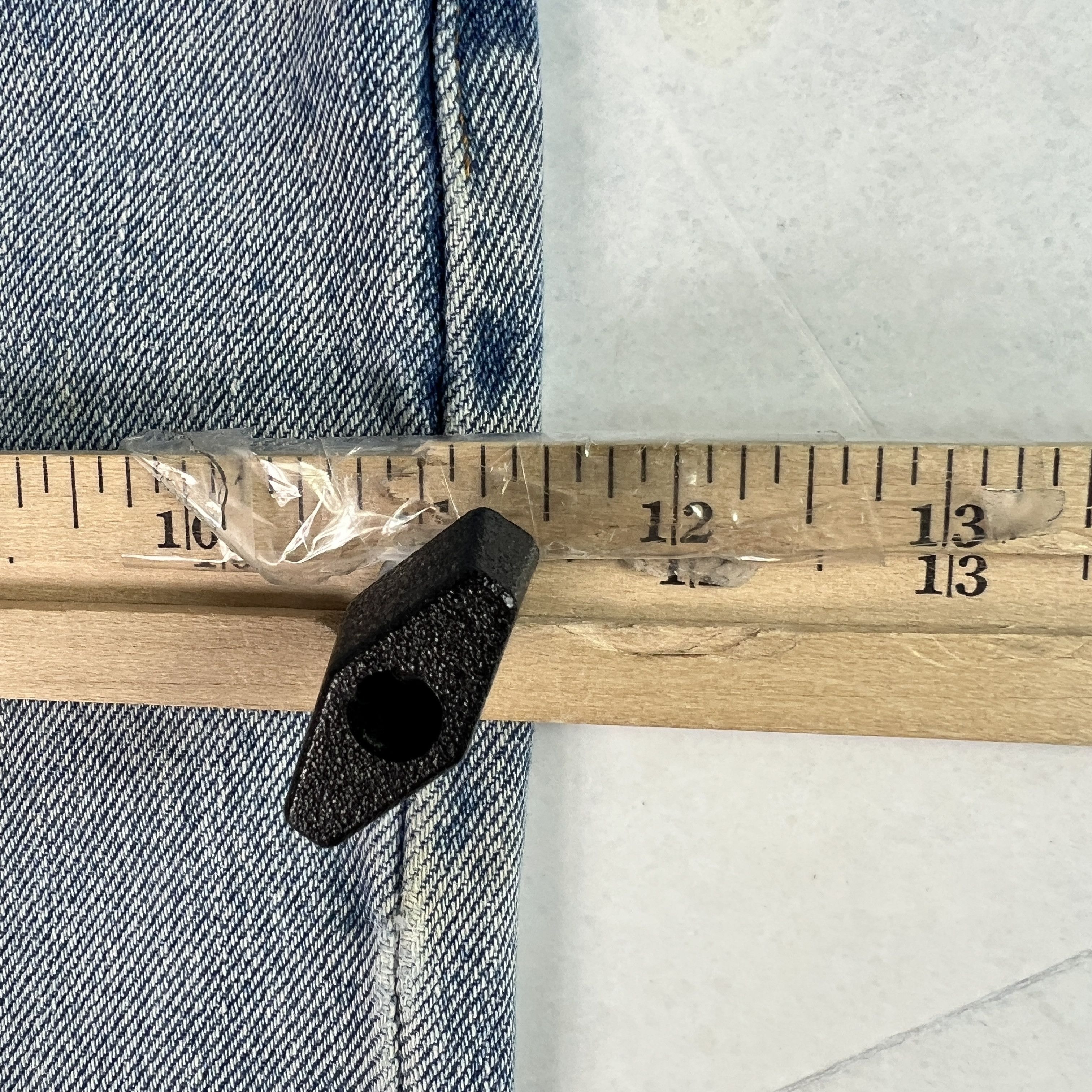 Levi's Y2K Levi's Jeans 505 Straight Blue Faded Distressed Denim Size US 31 - 24 Thumbnail