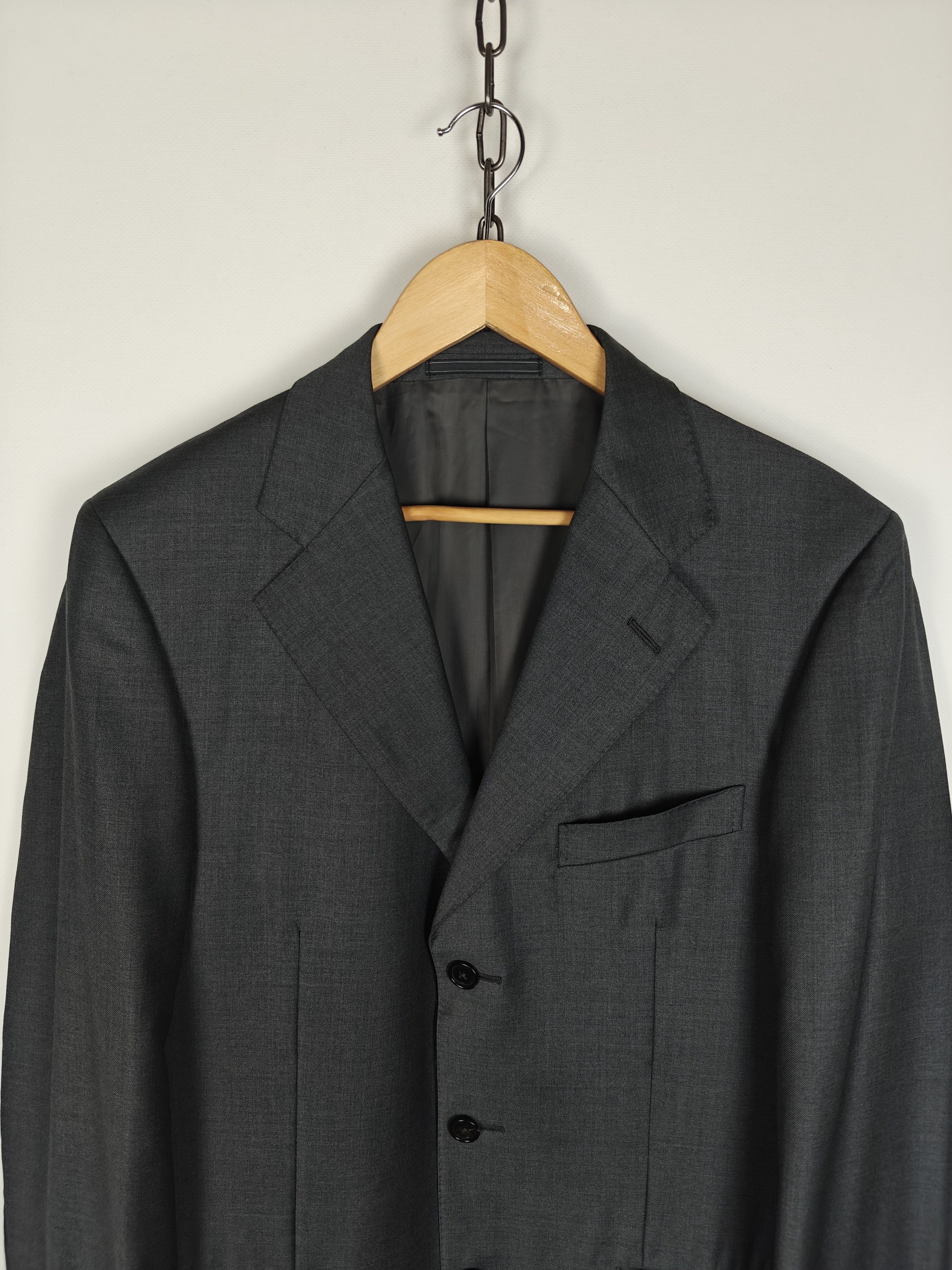 Ermenegildo Zegna Ermenegildo Zegna Wool Blazer Jacket Su Misura IT50R Size 40R - 2 Thumbnail