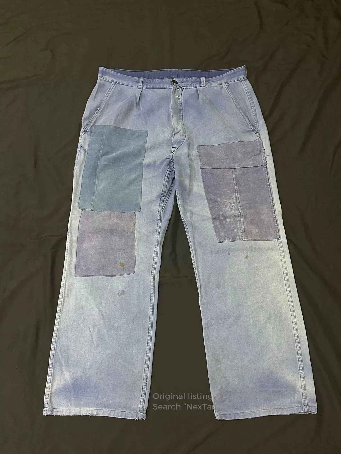 Vintage Vintage 50s French Work Pants. Size US 30 / EU 46 - 1 Thumbnail