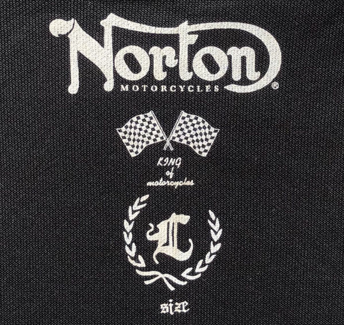 Norton Norton Motorcycles Black Track Jacket Size US L / EU 52-54 / 3 - 11 Thumbnail
