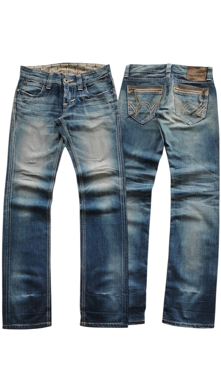 Edwin Edwin 503 Distressed Jeans Size US 30 / EU 46 - 1 Thumbnail
