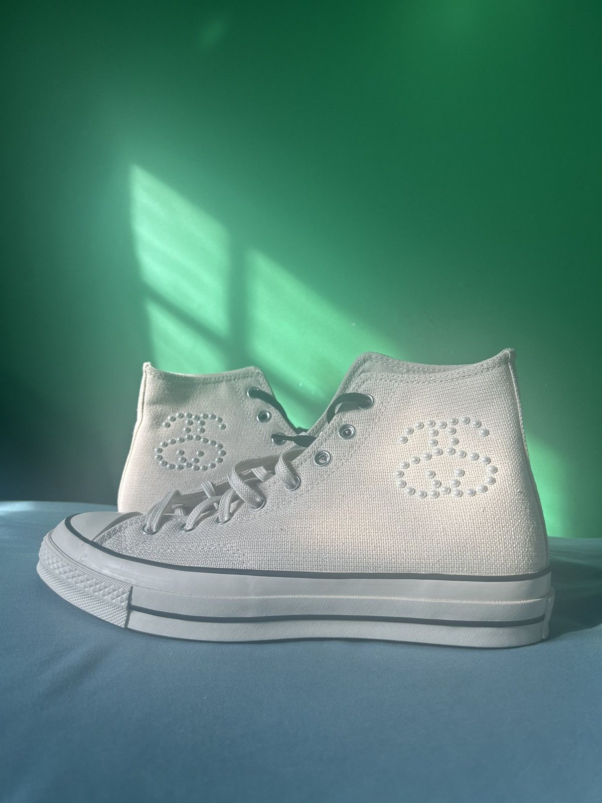 Converse Converse Chuck Taylor Stussy Fossil Pearl 2023 Size US 10.5 / EU 43-44 - 1 Thumbnail