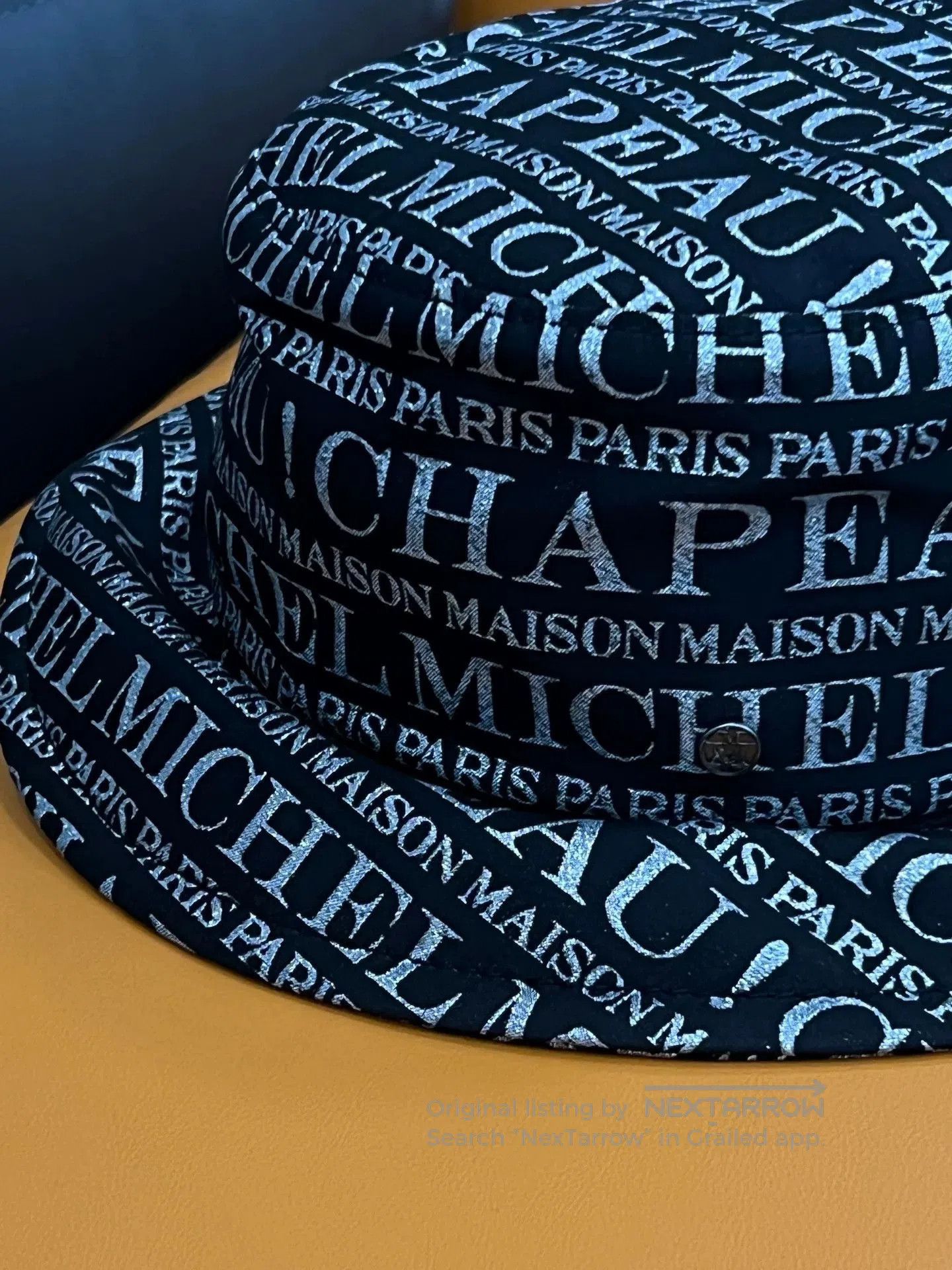 Maison Michel Maison Michel Logo Bucket Hat. Size ONE SIZE - 5 Thumbnail