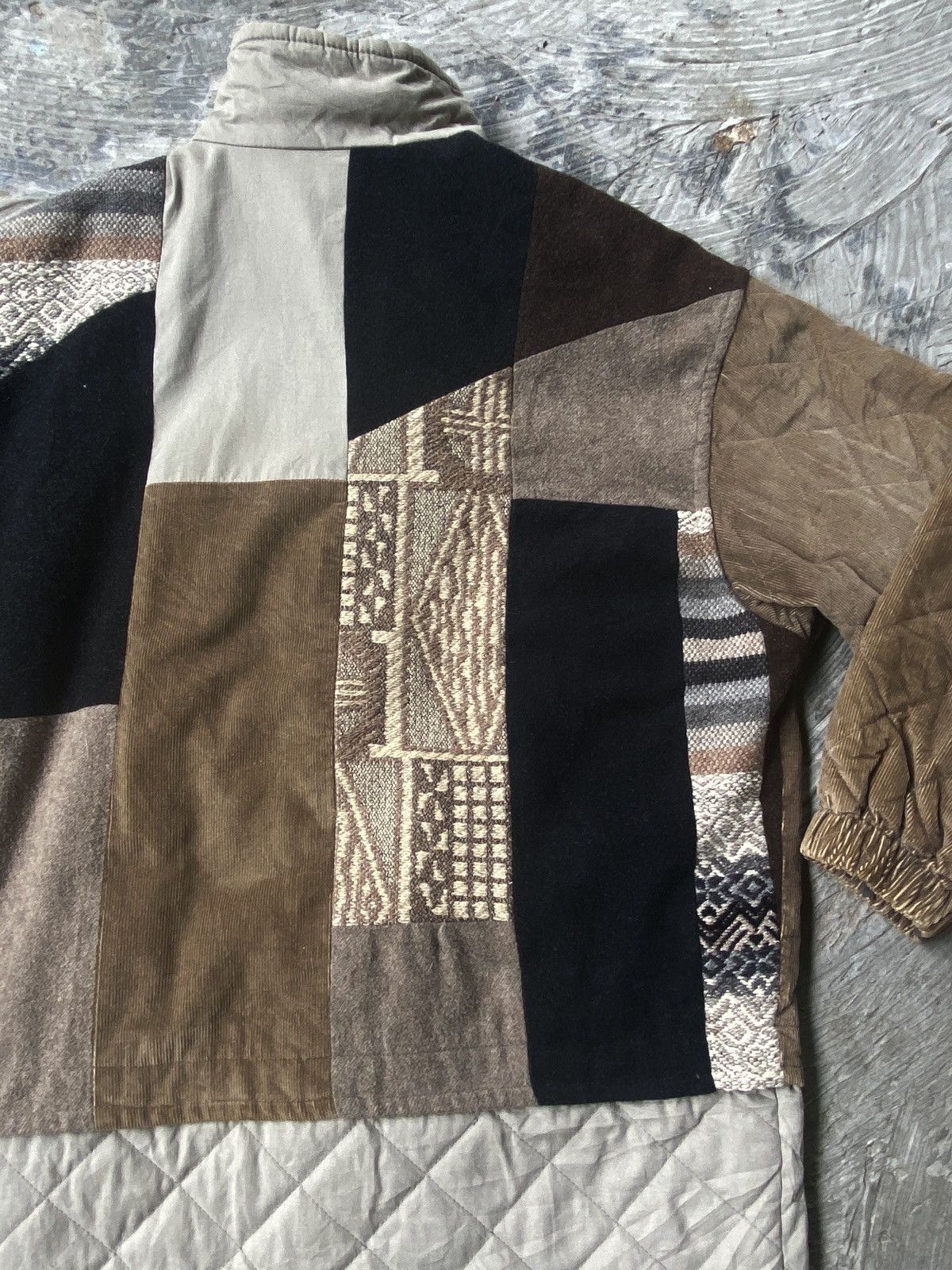 Vintage 💥RARE💥 Sportwear By Steilmann Abstract Zipper button jacket Size US L / EU 52-54 / 3 - 10 Thumbnail