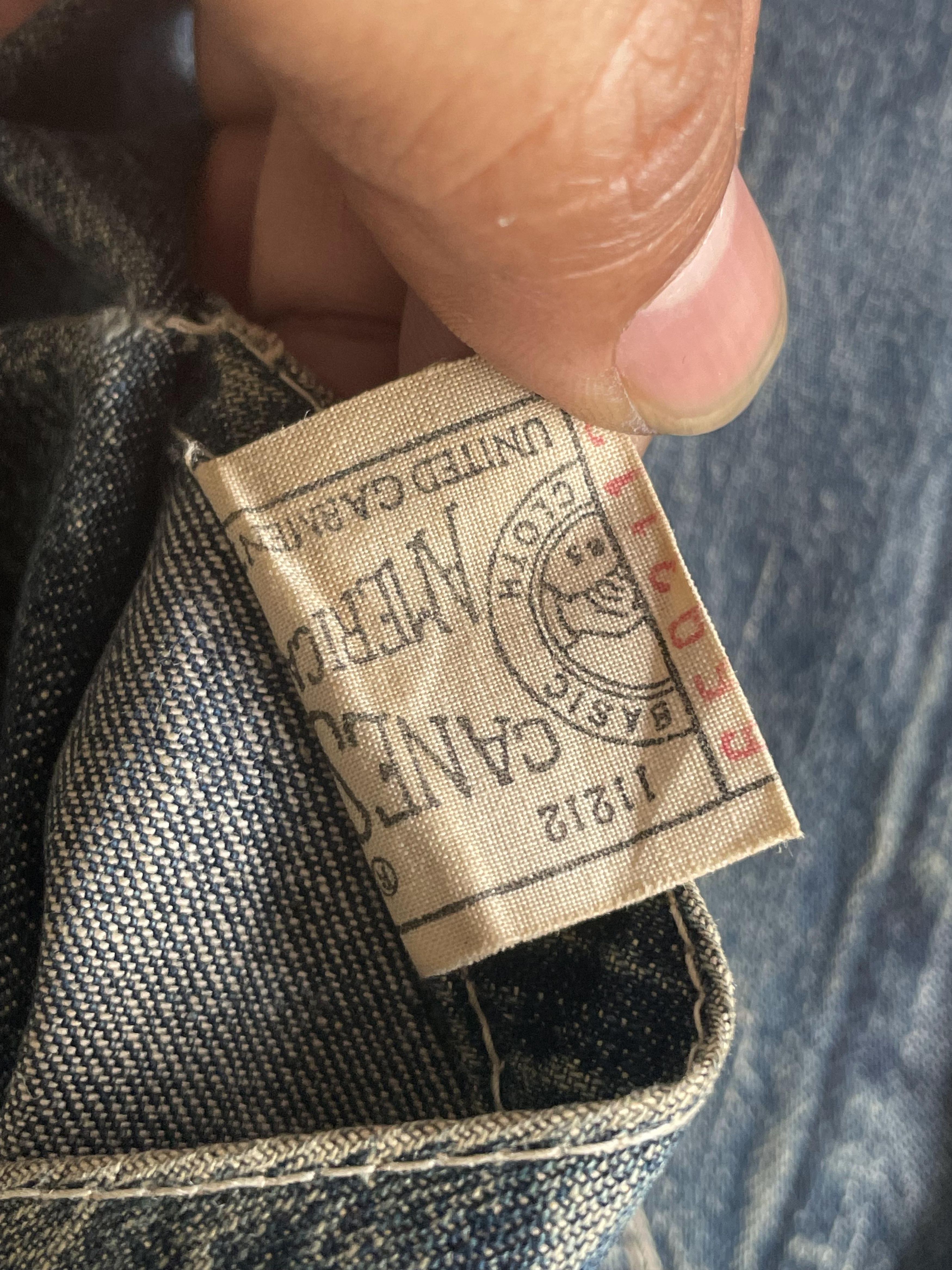 Sugar Cane A/W Vintage Sugar Cane Union Made Chore Jacket Size US L / EU 52-54 / 3 - 9 Thumbnail