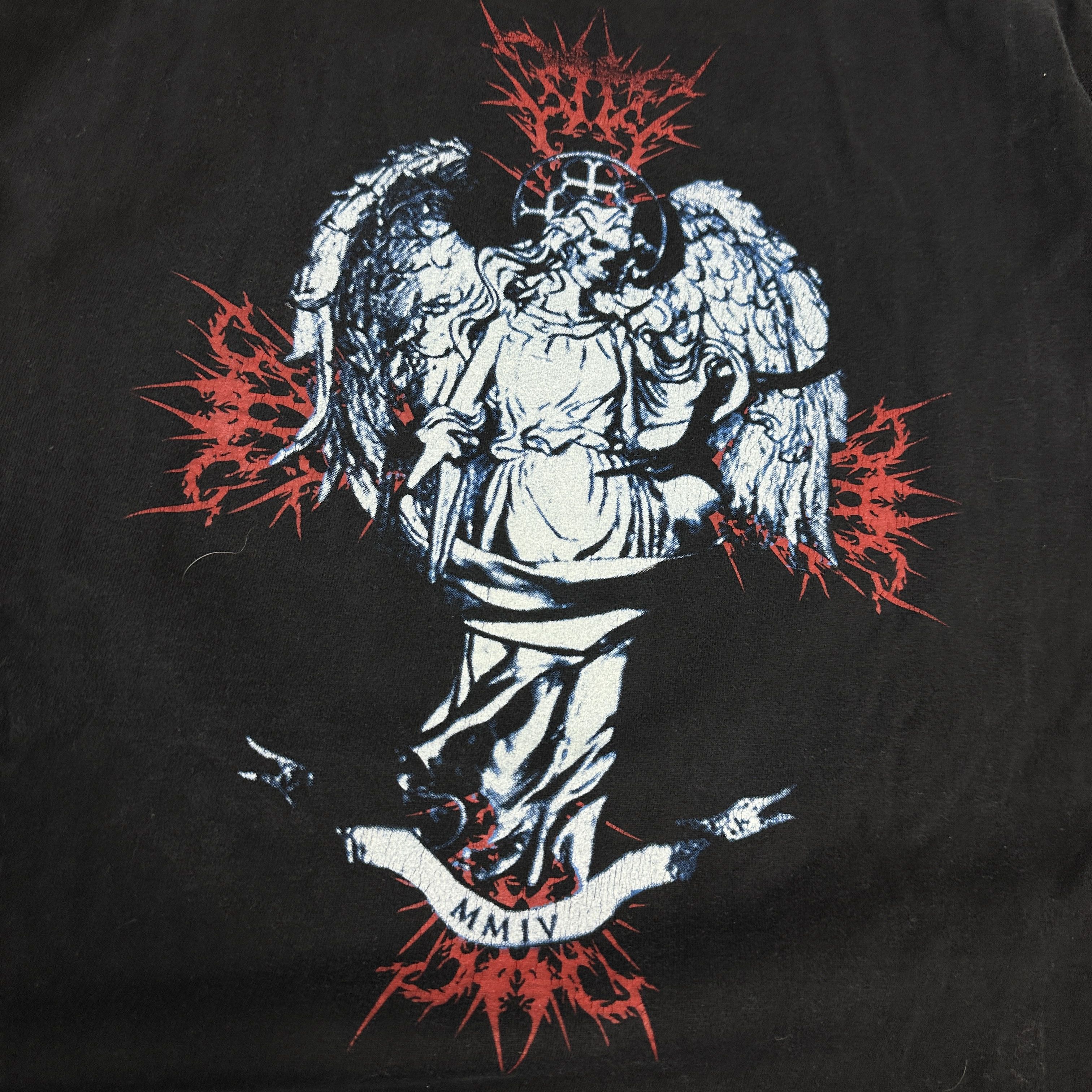 Vintage Vintage Y2K Opium Grunge Skull Rock Metal Print T-shirt Size US M / EU 48-50 / 2 - 5 Thumbnail