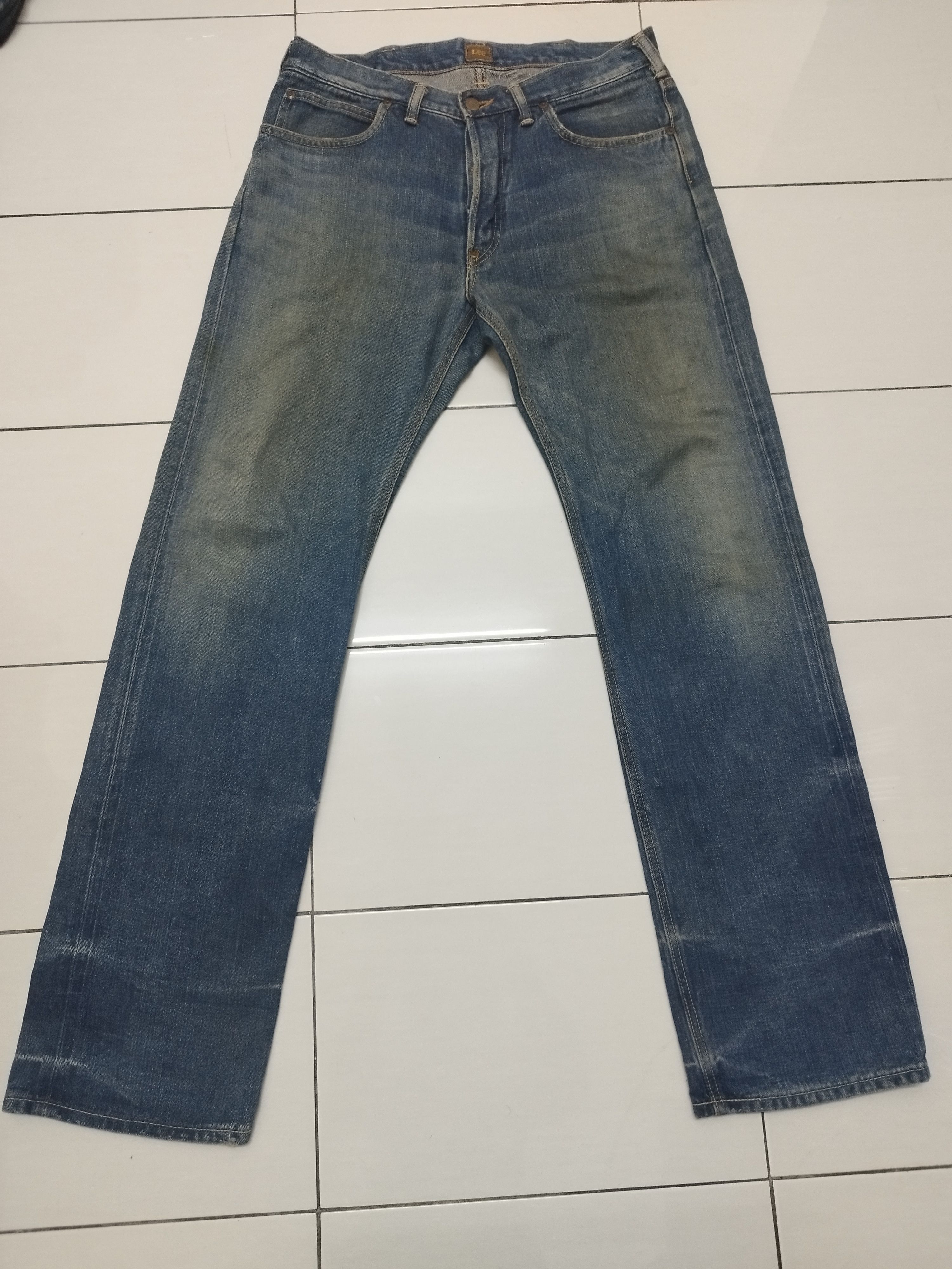 Lee Vintage lee riders button fly half selvedge Size US 34 / EU 50 - 1 Thumbnail