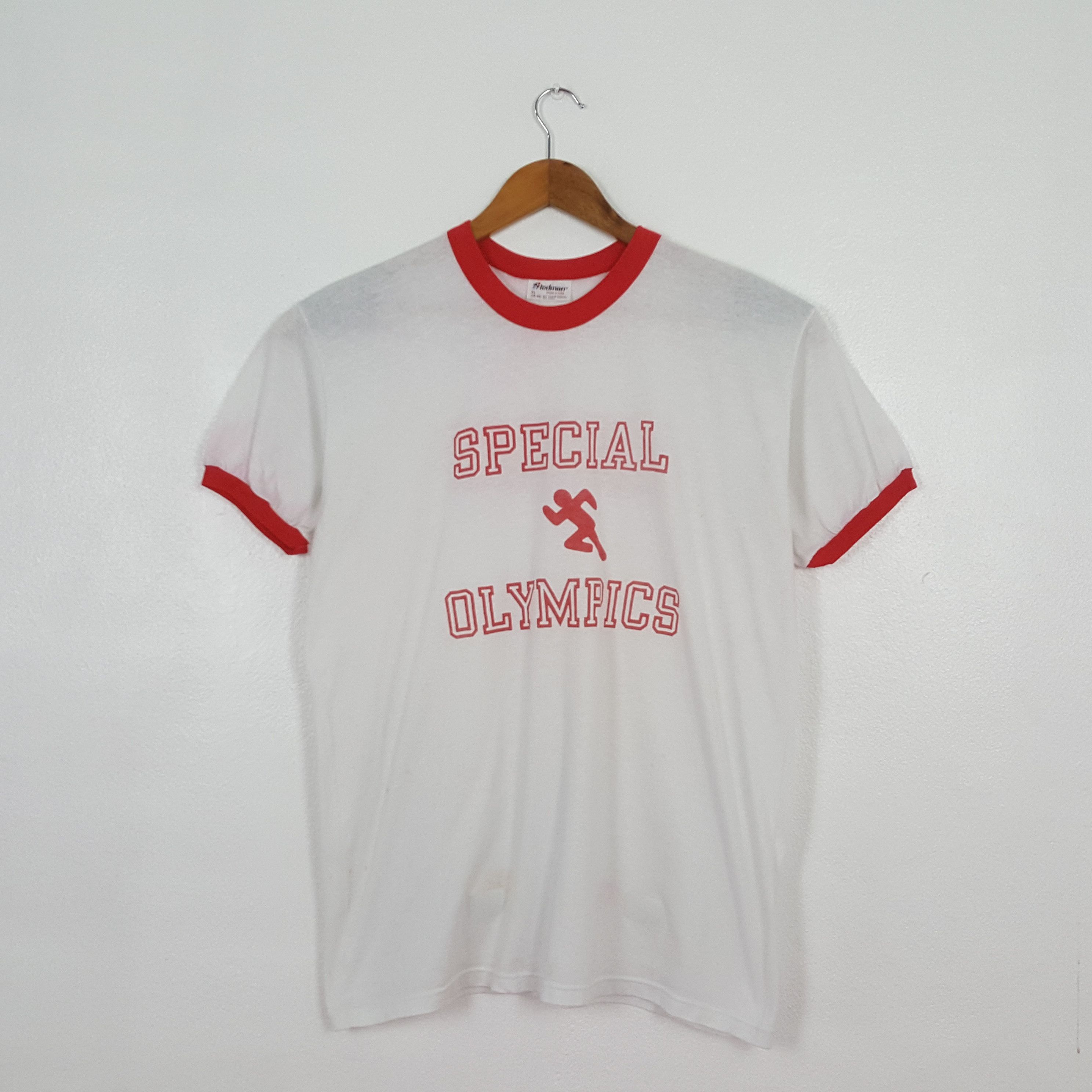 Vintage Vintage Special Olympics Stedman T-Shirt C319N15 Size US L / EU 52-54 / 3 - 1 Thumbnail