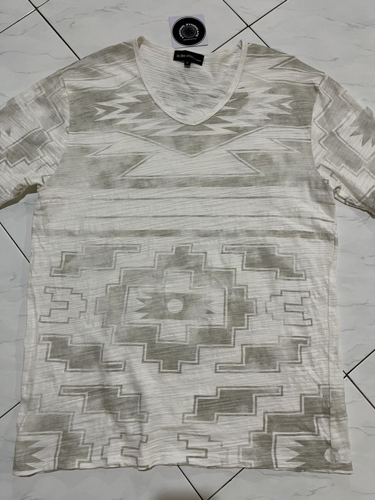 In The Attic 🔥Vintage In The Attic Homme Navajo Art Tee Size US XL / EU 56 / 4 - 3 Thumbnail
