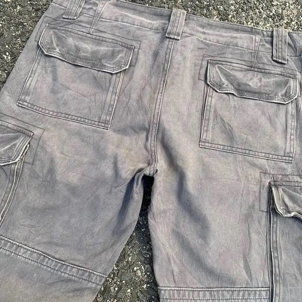 StraightFaded W36 L31🔥Japanese Vintage Utility Faded Trousers Cargo Pants Size US 36 / EU 52 - 12 Thumbnail