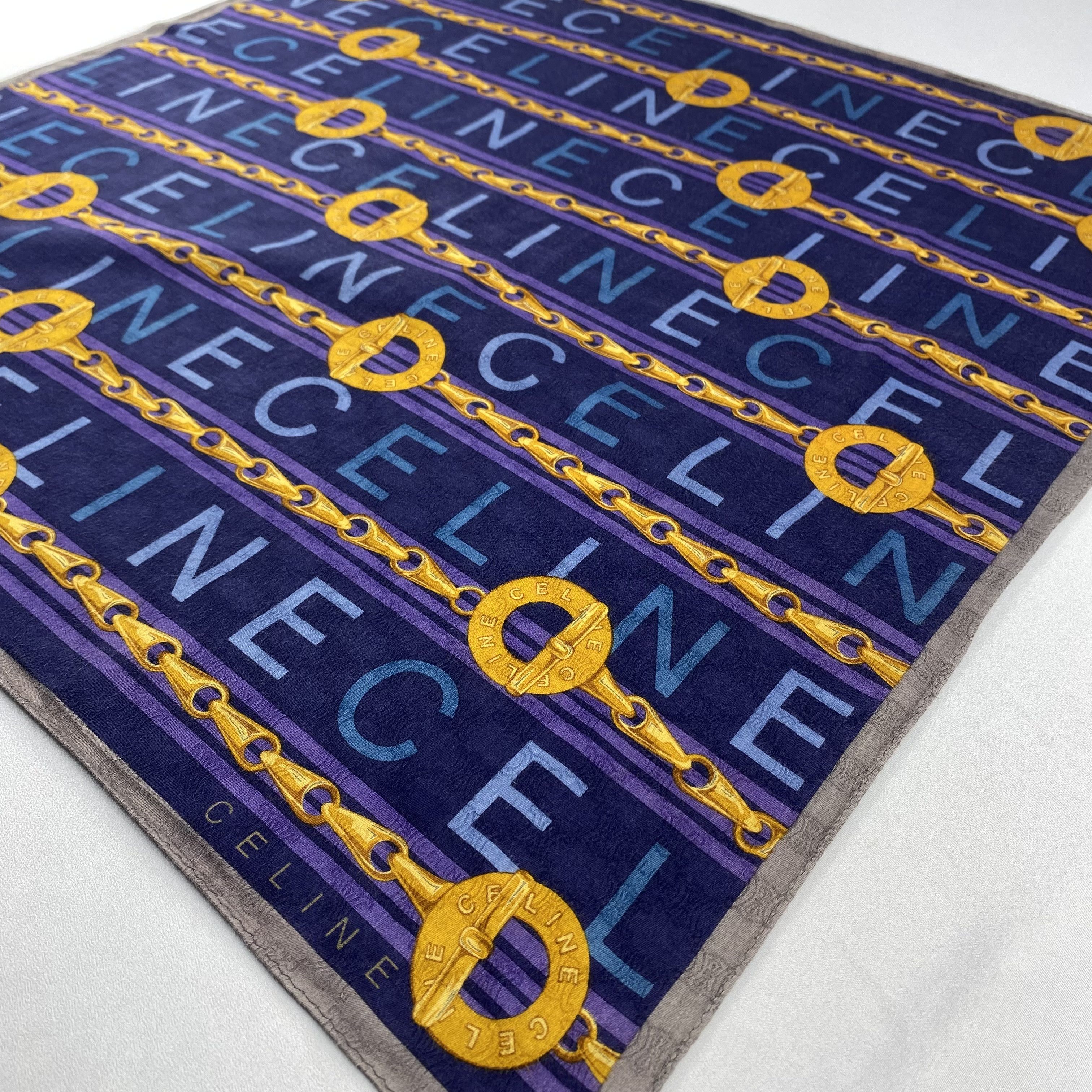 Celine Celine Handkerchief / Bandana / Neckerchief C853 Size ONE SIZE - 5 Thumbnail