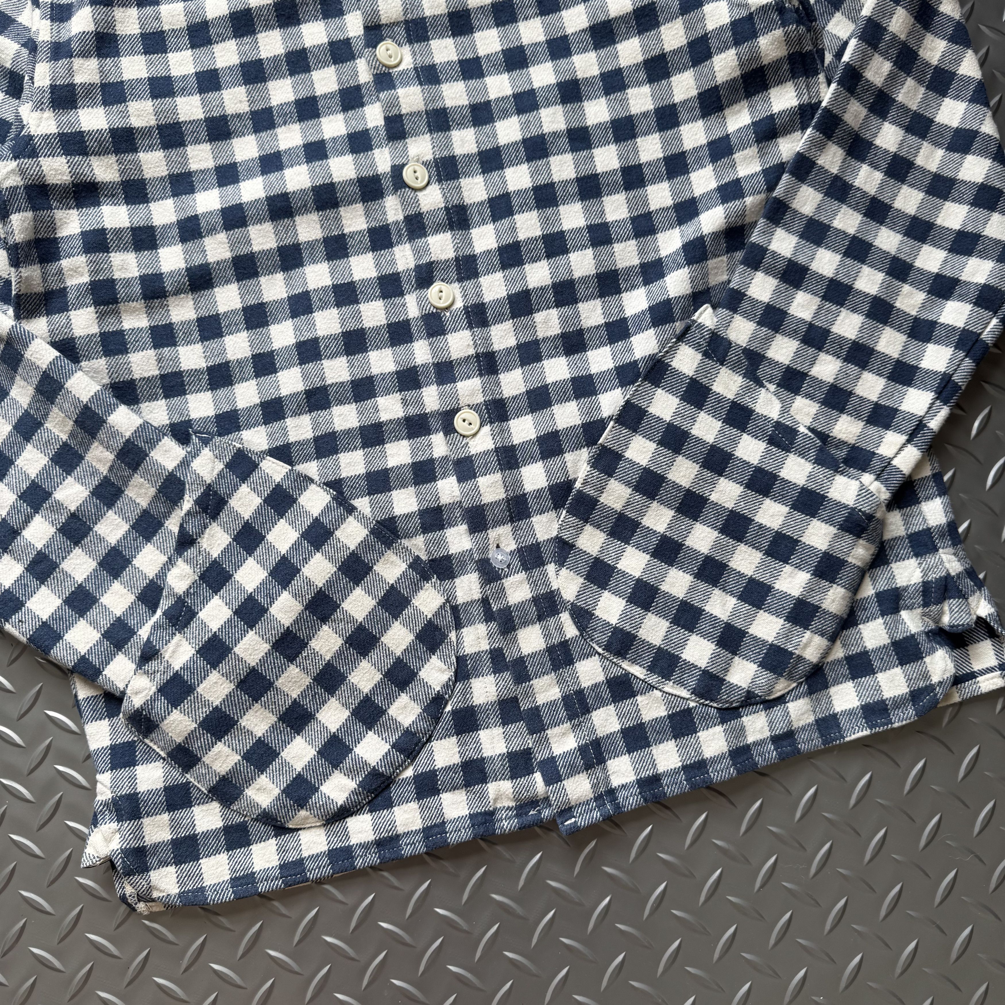 Japanese Brand 15 Jyuga Bottom Makers Plaid Work Jacket Size US S / EU 44-46 / 1 - 5 Thumbnail