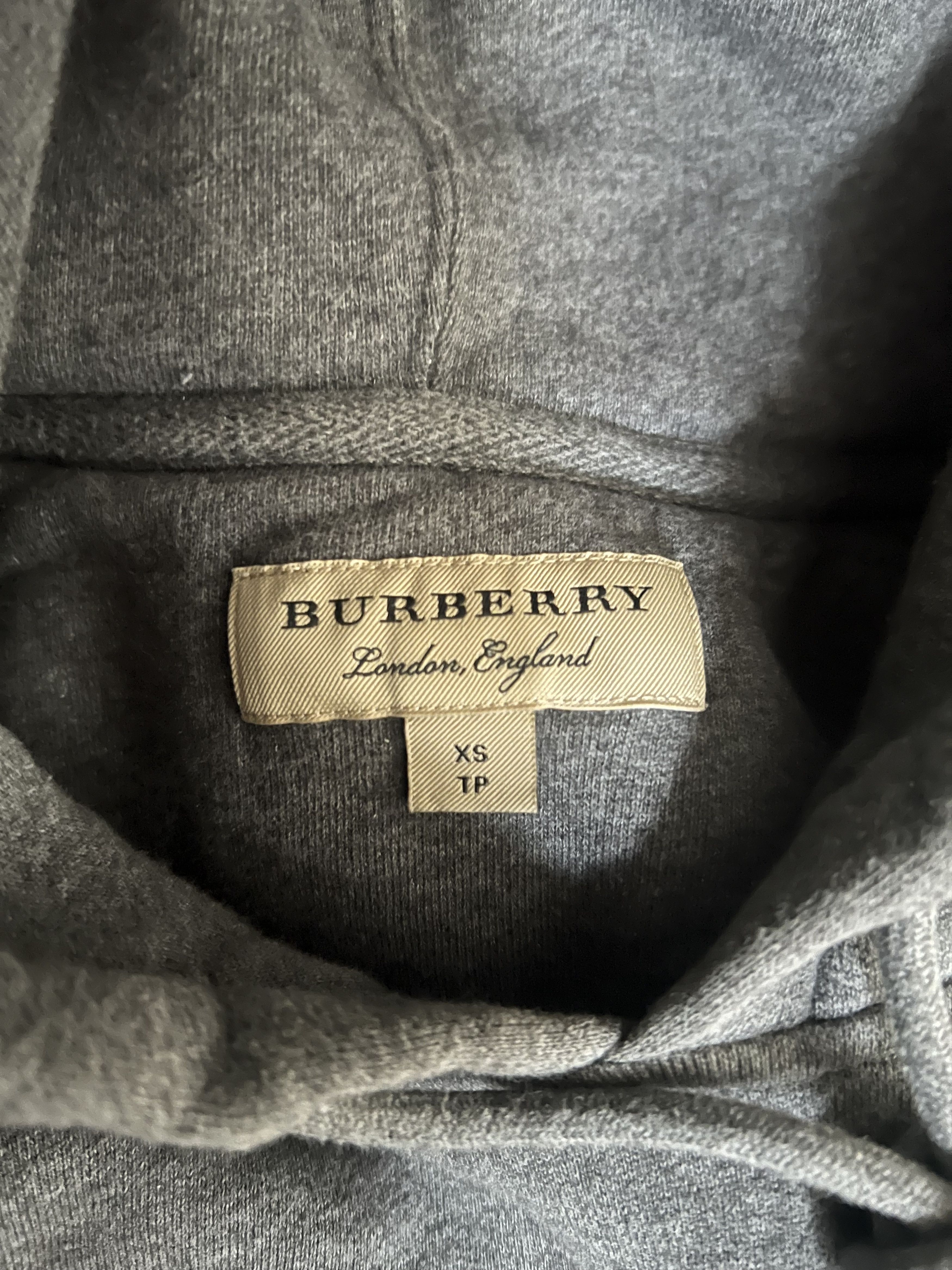 Burberry Burberry Logo Embroidered Mélange Fleece Back Cotton Size US XS / EU 42 / 0 - 6 Thumbnail