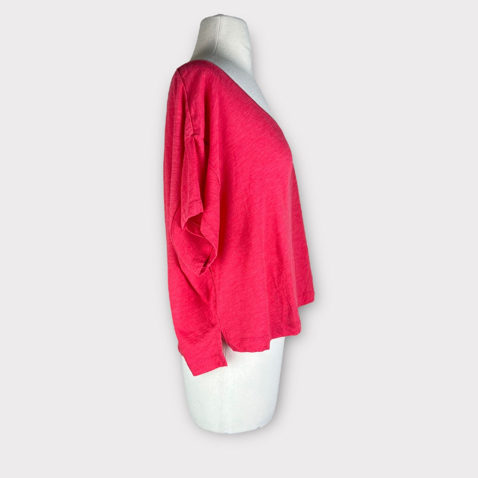 Victoria's Secret Victoria Secret’s PINK | Cropped Oversized Tee Coral Pink Size XS / US 0-2 / IT 36-38 - 3 Thumbnail