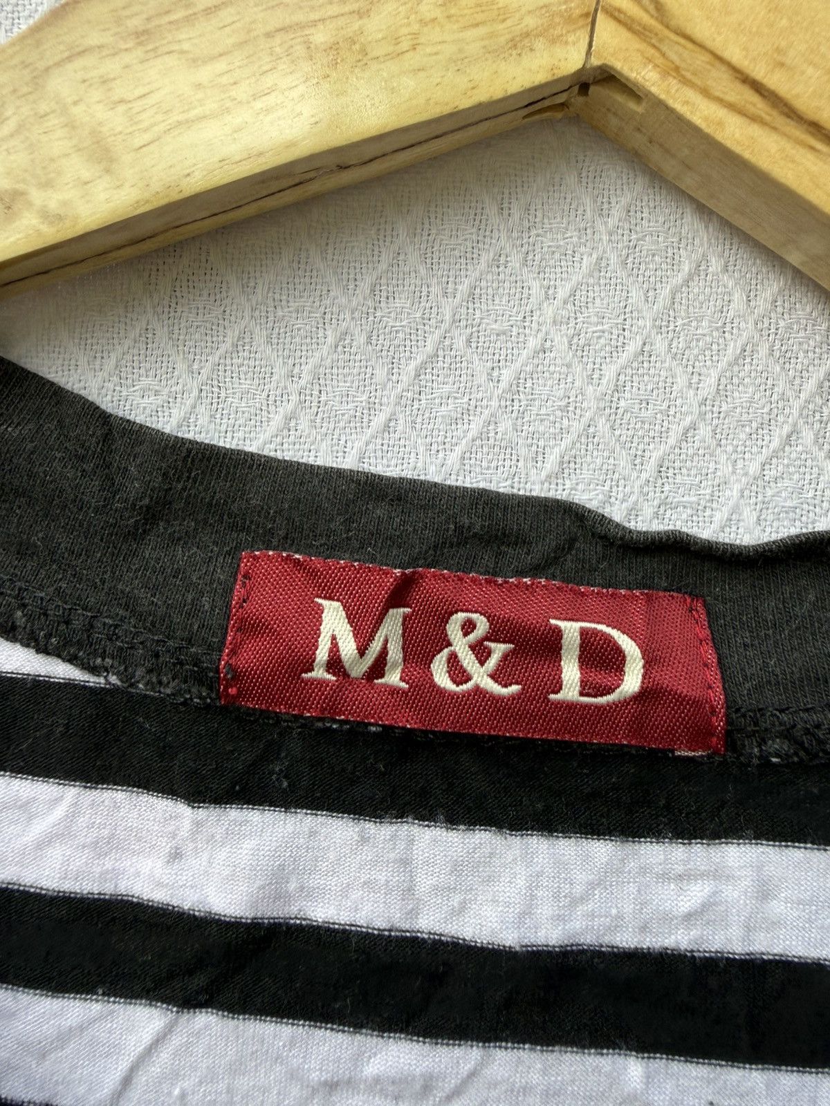 Hysteric Glamour M & D Striped Poem Shirt Size US L / EU 52-54 / 3 - 7 Thumbnail