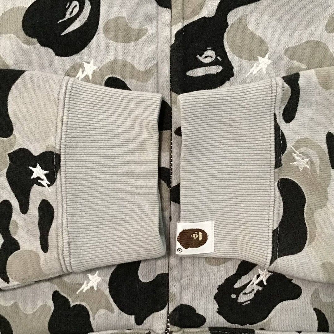 Bape ABC CAMO BAPE STA full zip hoodie a bathing ape star NIGO Size US S / EU 44-46 / 1 - 7 Thumbnail