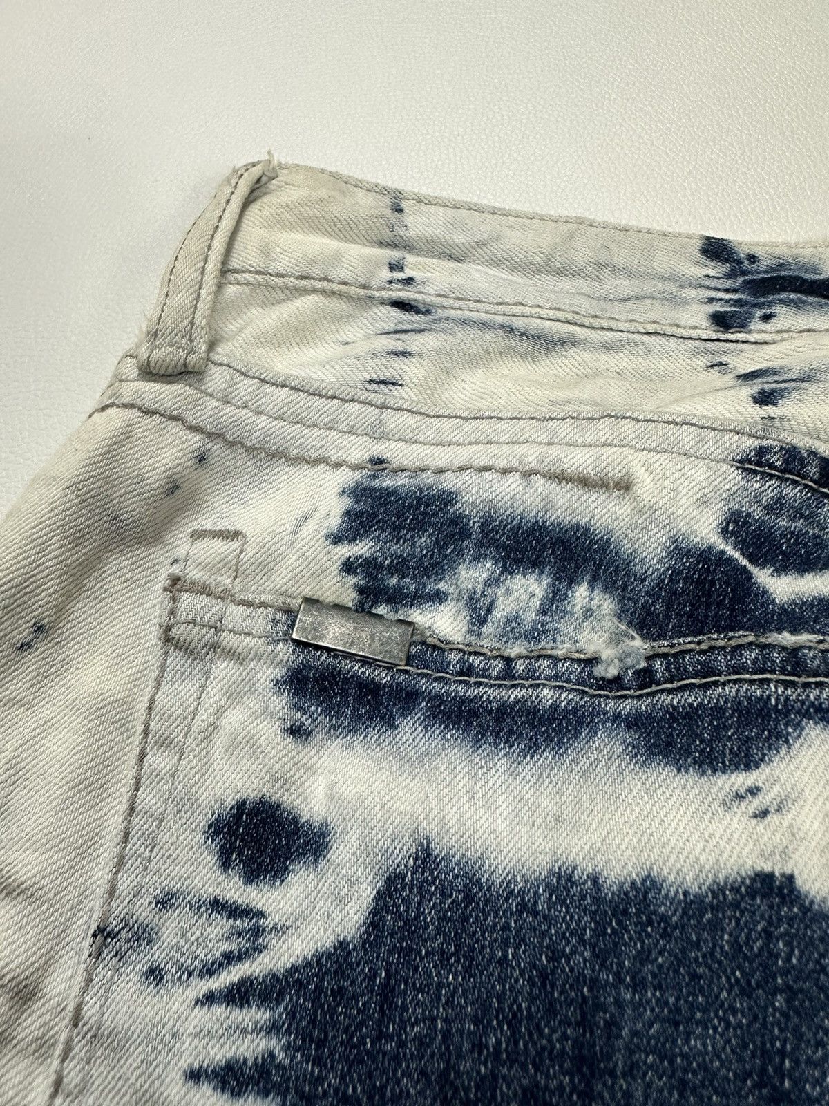 Japanese Brand Civarize Acid Wash Skinny Jeans Pants Size US 29 - 12 Thumbnail