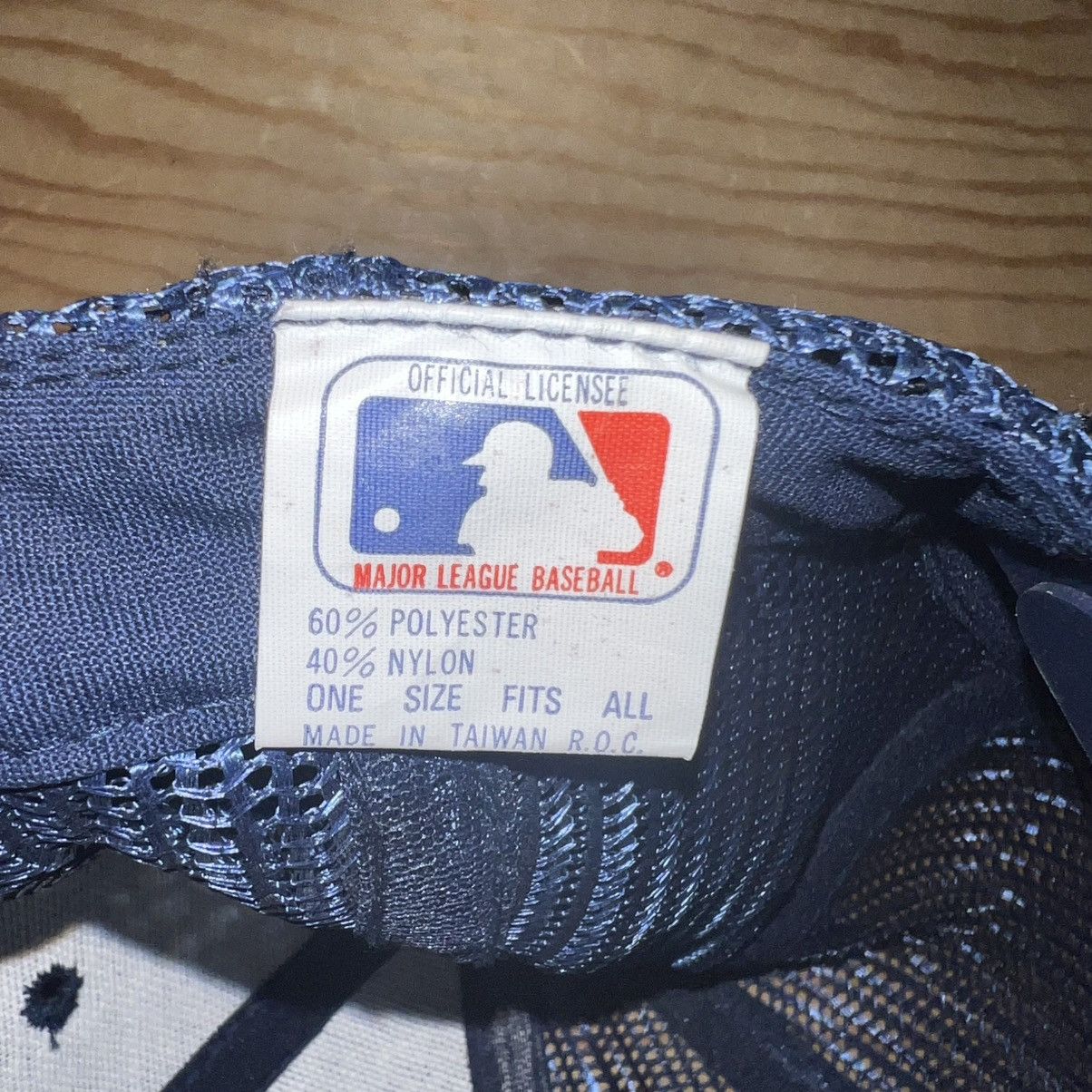 Vintage VINTAGE 80s MLB HOUSTON ASTROS LOGO TRUCKER SNAPBACK CAP HAT Size ONE SIZE - 5 Thumbnail