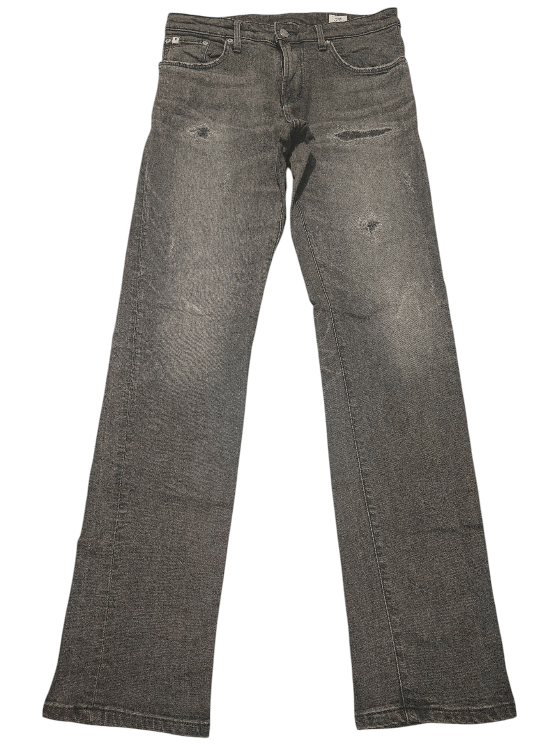 If Six Was Nine Japanese Edwin stretch Distressed Jeans Size US 31 - 2 Thumbnail