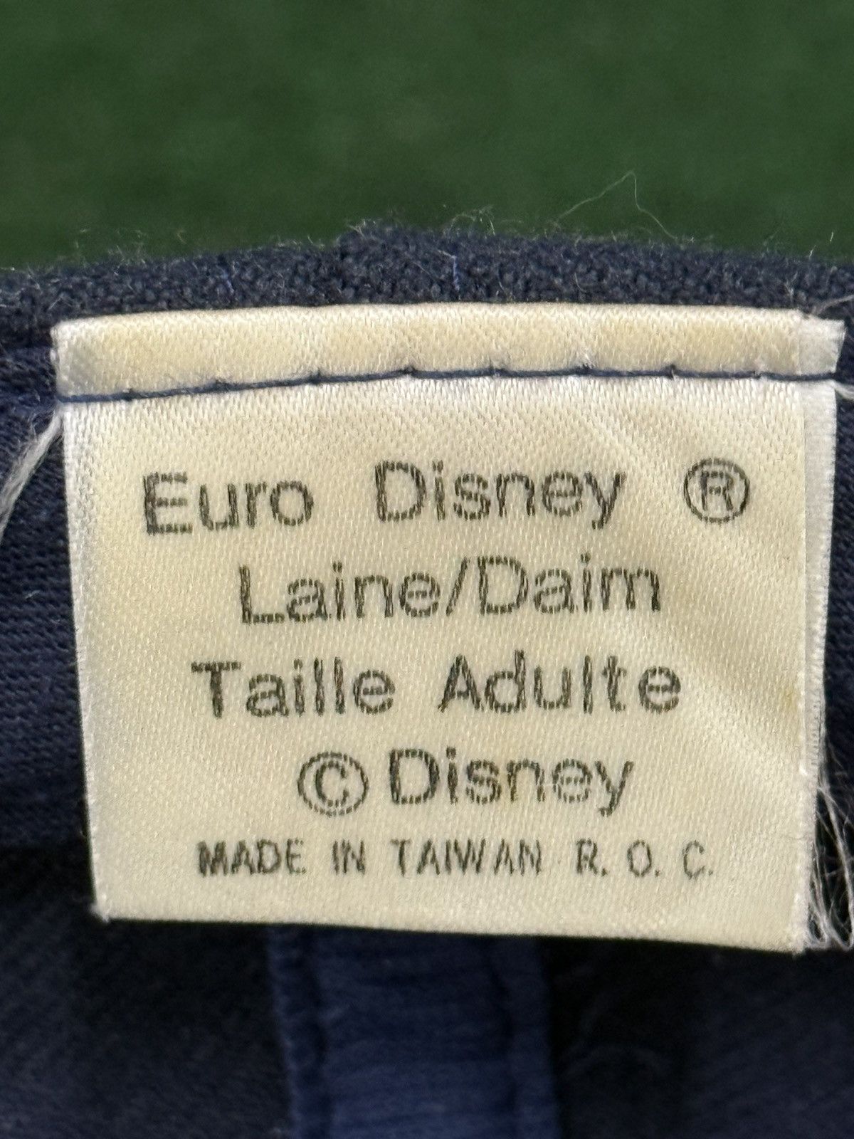 Disney Vintage Euro Disney Mickey Mouse Strapback Hat Size ONE SIZE - 5 Thumbnail