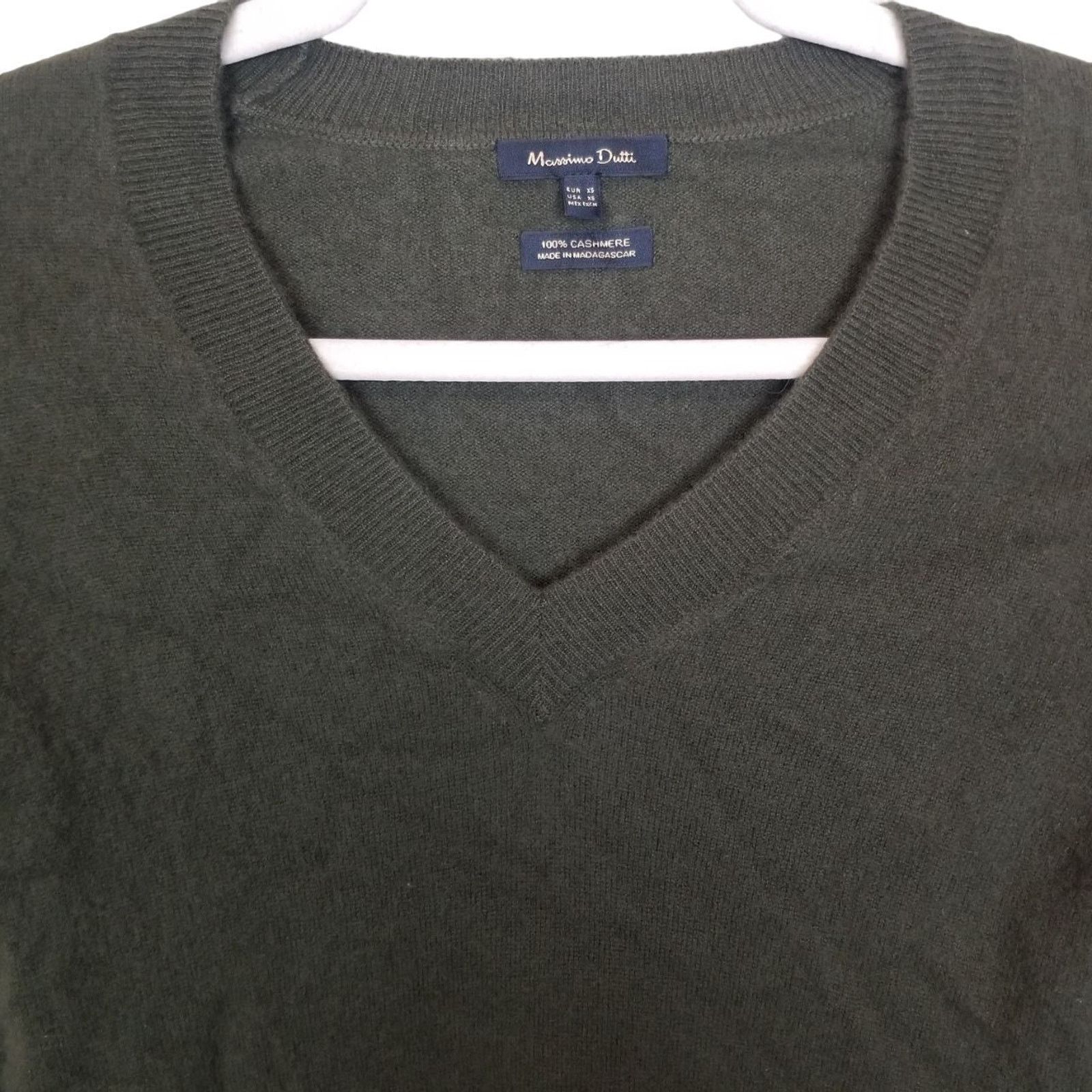 Massimo Dutti Massimo Dutti Womens Cashmere Sweater XS Classic Preppy Size XS / US 0-2 / IT 36-38 - 2 Thumbnail