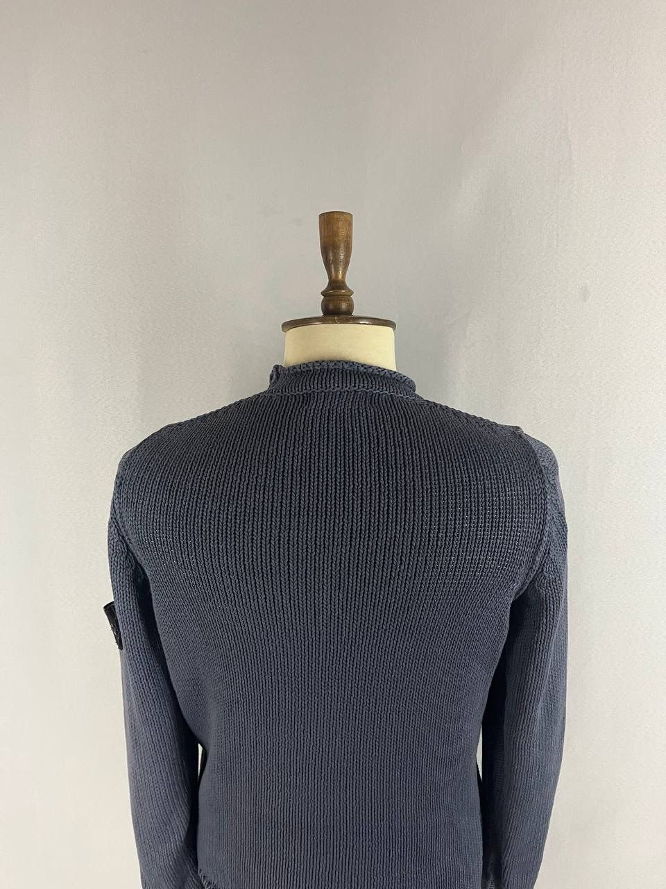 Stone Island Stone Island Sweater Navy Vintage Rare Size US L / EU 52-54 / 3 - 11 Thumbnail