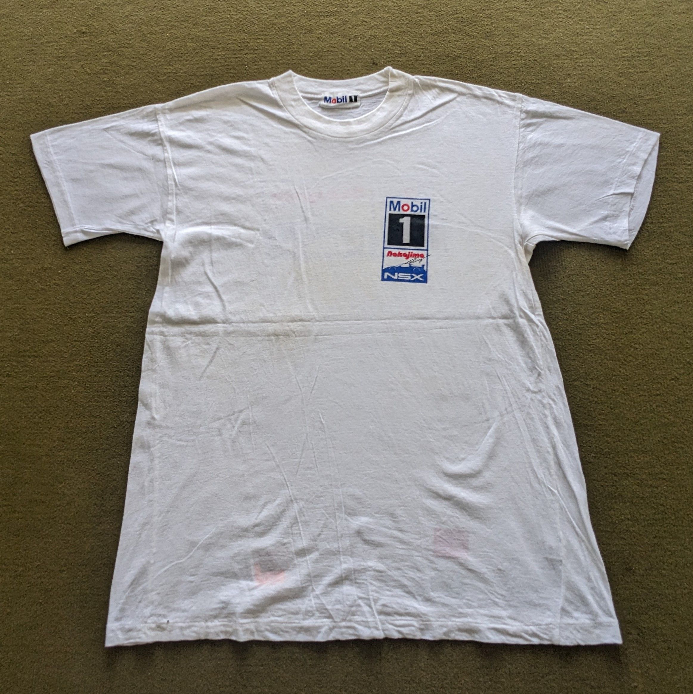 Other Vintage MOBIL 1 Nakajima NSX Racing T-shirt Size US M / EU 48-50 / 2 - 2 Thumbnail