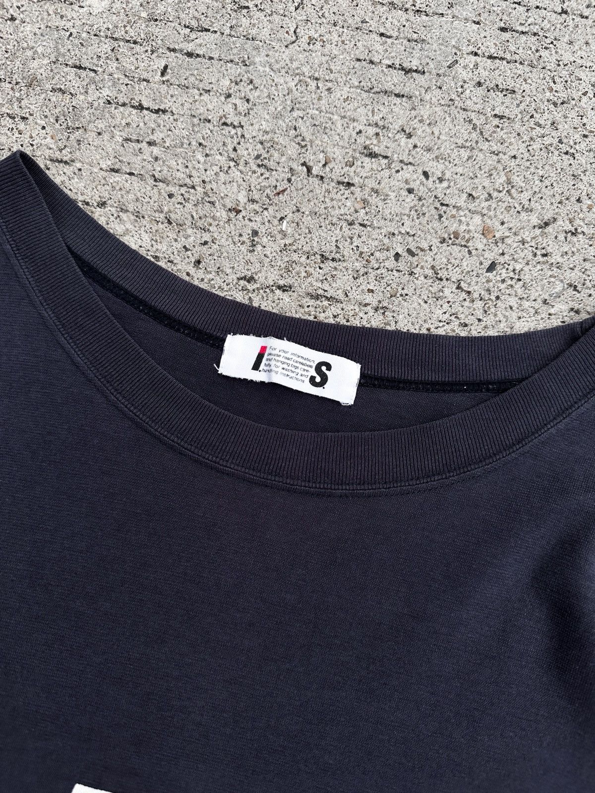Issey Miyake × Tsumori Chisato Issey Miyake I.S. Issey Sport Big Logo Long Sleeve Tee Size US S / EU 44-46 / 1 - 4 Thumbnail
