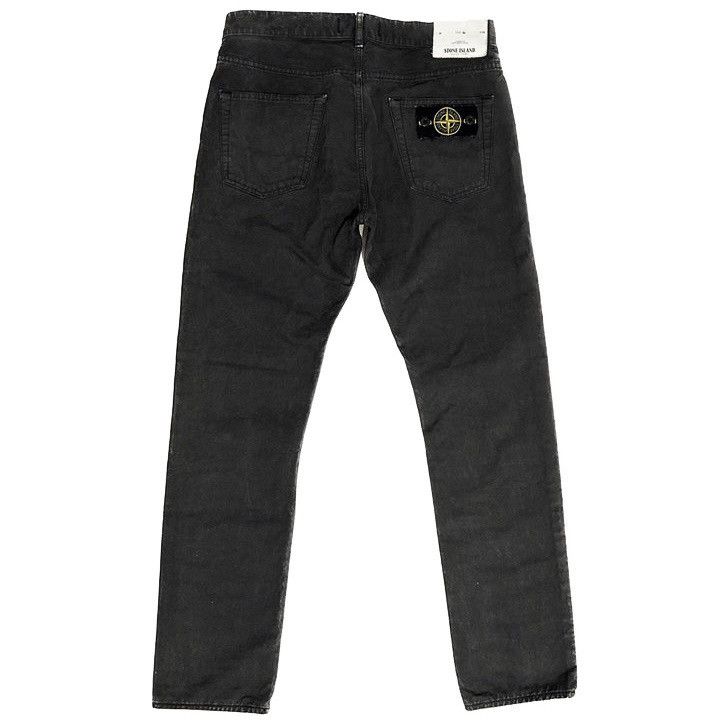 image of Stone Island Slim Fit Jeans in Black, Men's (Size 30)