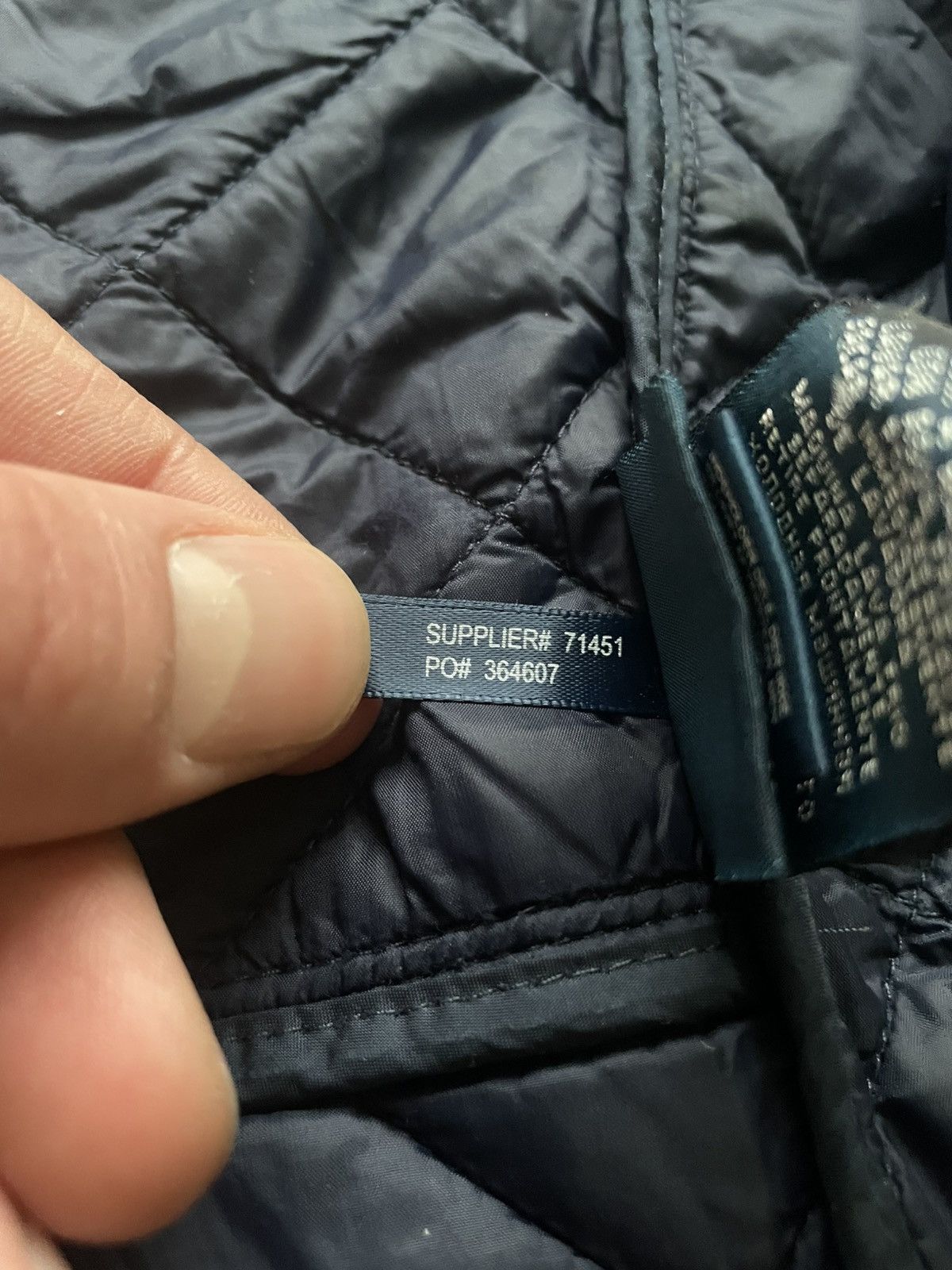 Polo Ralph Lauren Polo Ralph Lauren Quilted Jacket Navy M Size US M / EU 48-50 / 2 - 6 Thumbnail