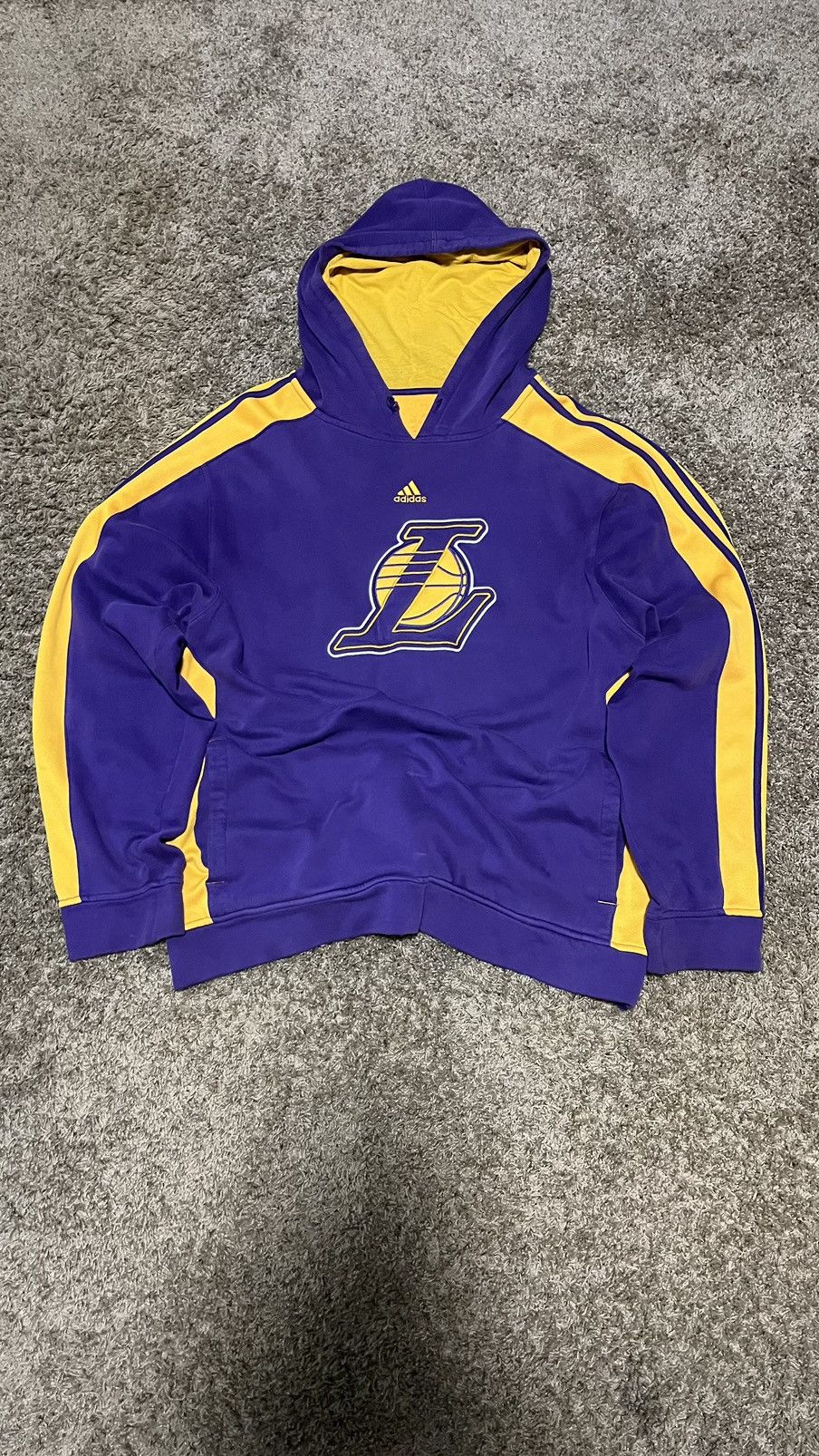 Adidas × Vintage Lakers X Adidas Size US L / EU 52-54 / 3 - 2 Thumbnail