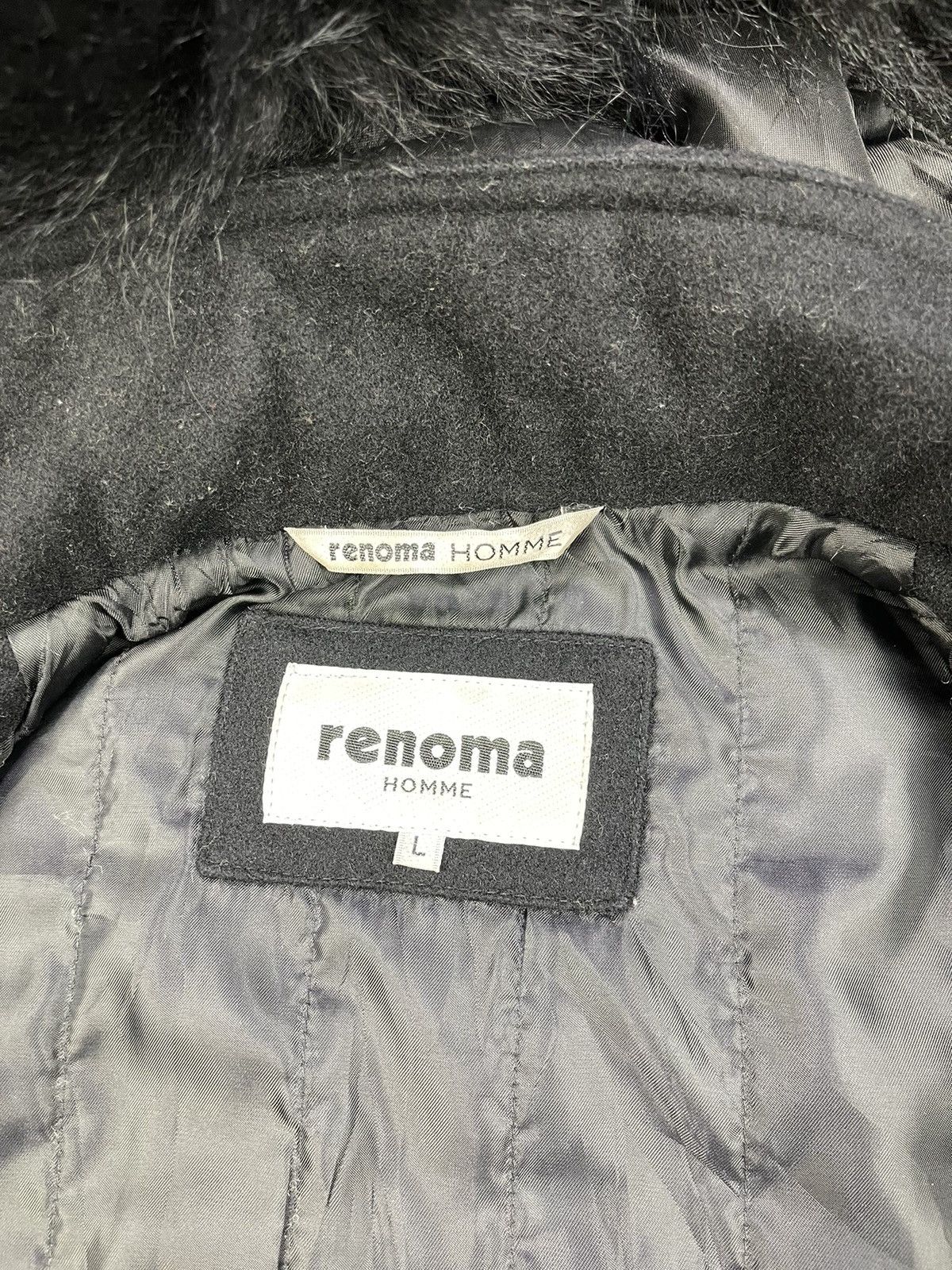 Renoma Renoma Homme Cashmere Wool Hooded Flight Coats Size US L / EU 52-54 / 3 - 10 Thumbnail