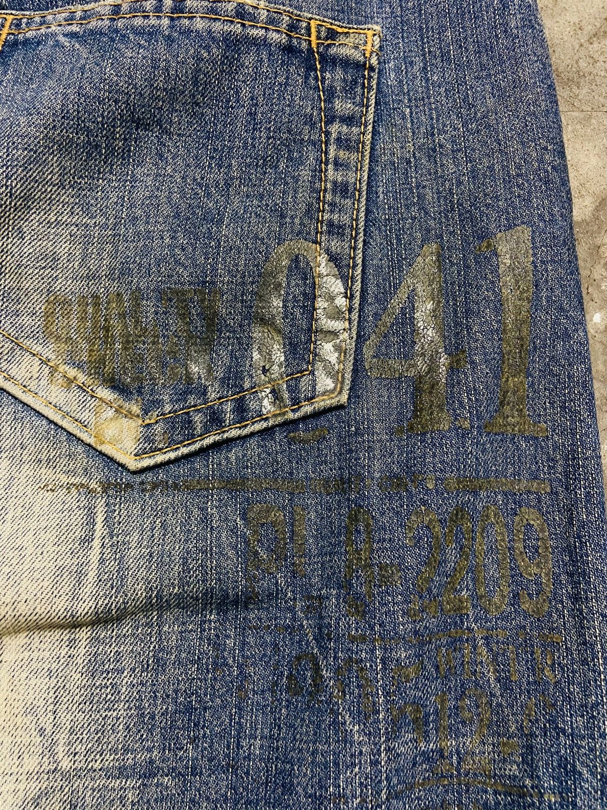 Seditionaries Co & Lu Distressed Flare Jeans Size US 33 - 16 Thumbnail