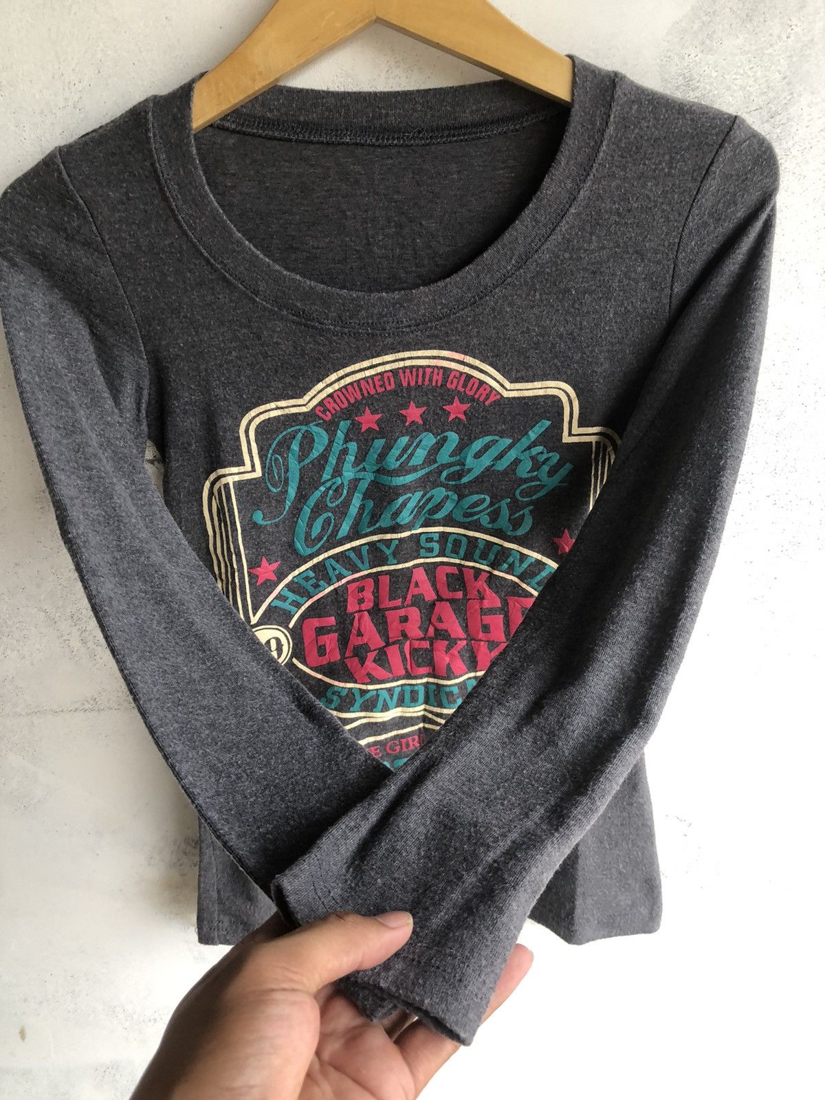 Hysteric Glamour Gothic Poem LongSleeve Y2K Punk Rock Style Size US M / EU 48-50 / 2 - 3 Thumbnail