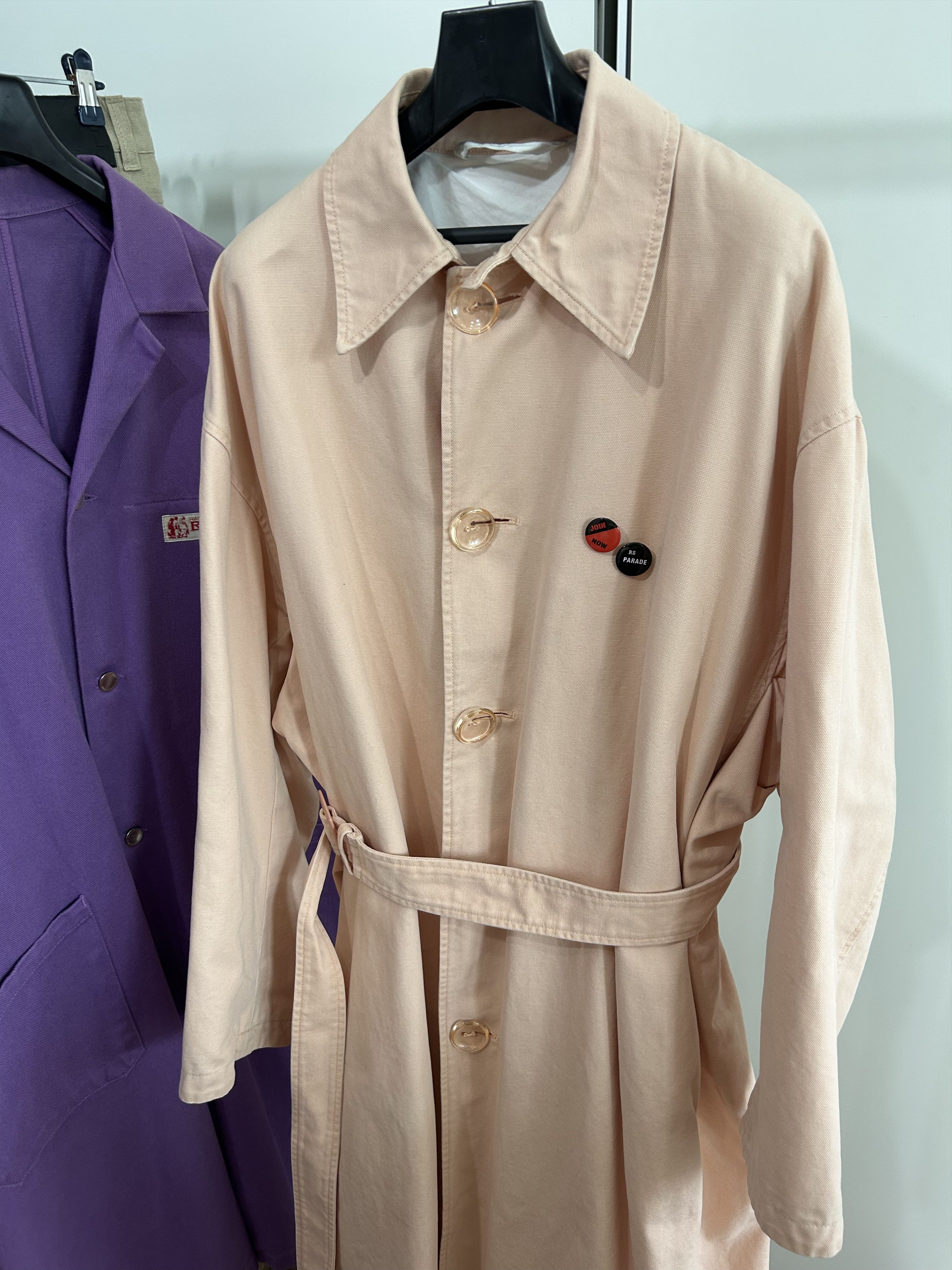 Raf Simons RAF SIMONS Maxi Canvas Trench Coat (21FW) Size US S / EU 44-46 / 1 - 3 Thumbnail