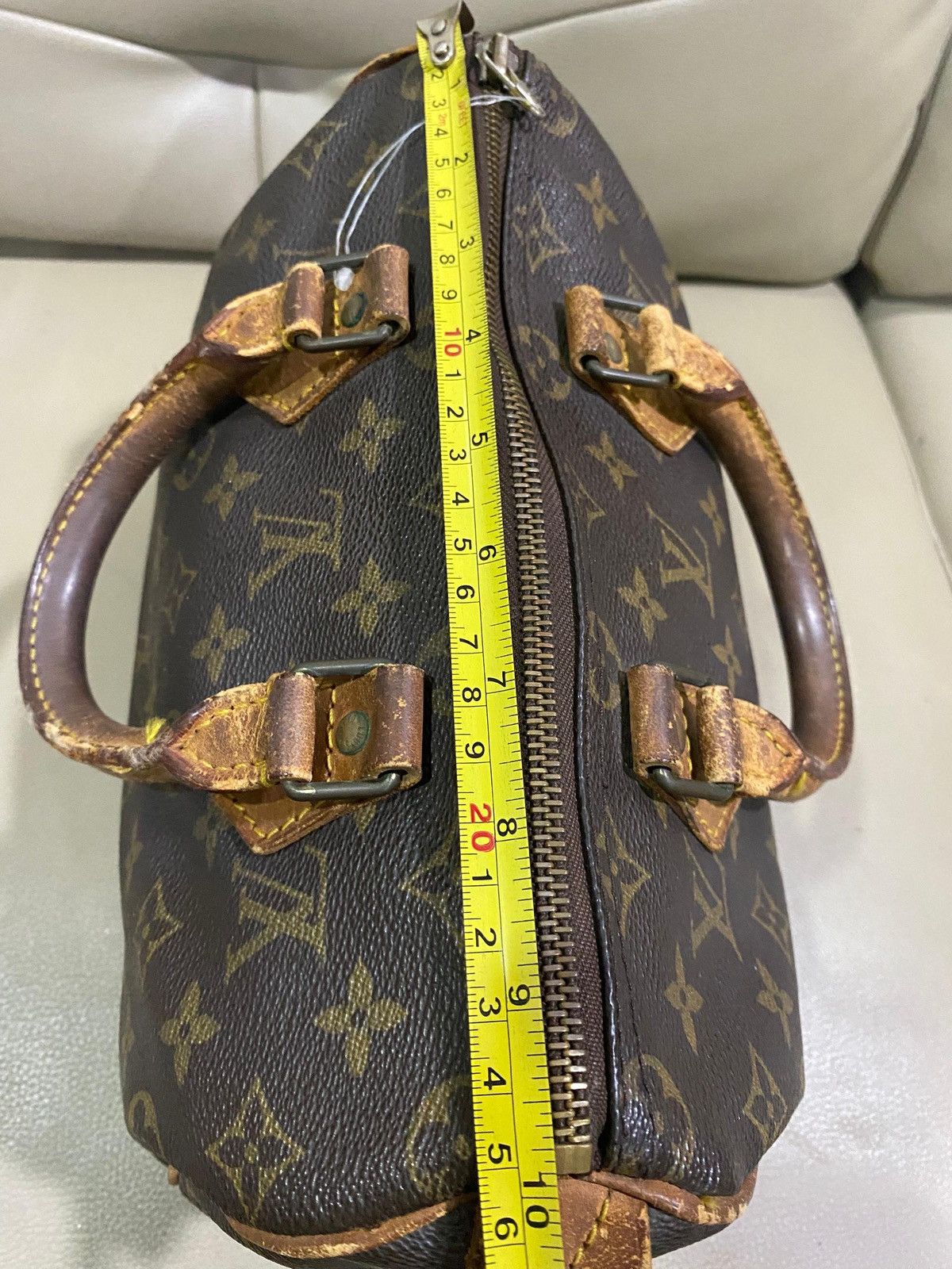 Louis Vuitton Authentic Vintage Louis Vuitton Monogram Speedy 30 Size ONE SIZE - 13 Thumbnail