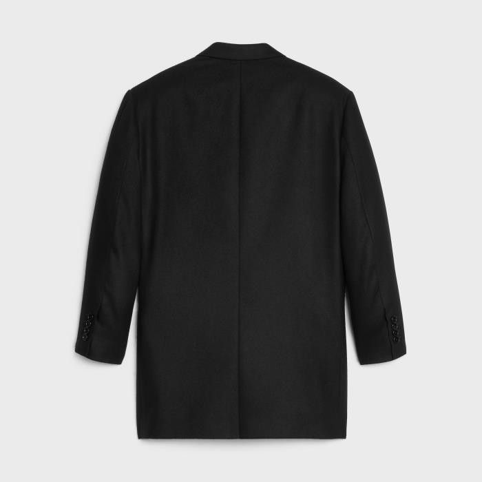 Celine o1bcso1str0725 2V09L5 Tomboy Jacket Cashmere in Black Size US S / EU 44-46 / 1 - 2 Thumbnail