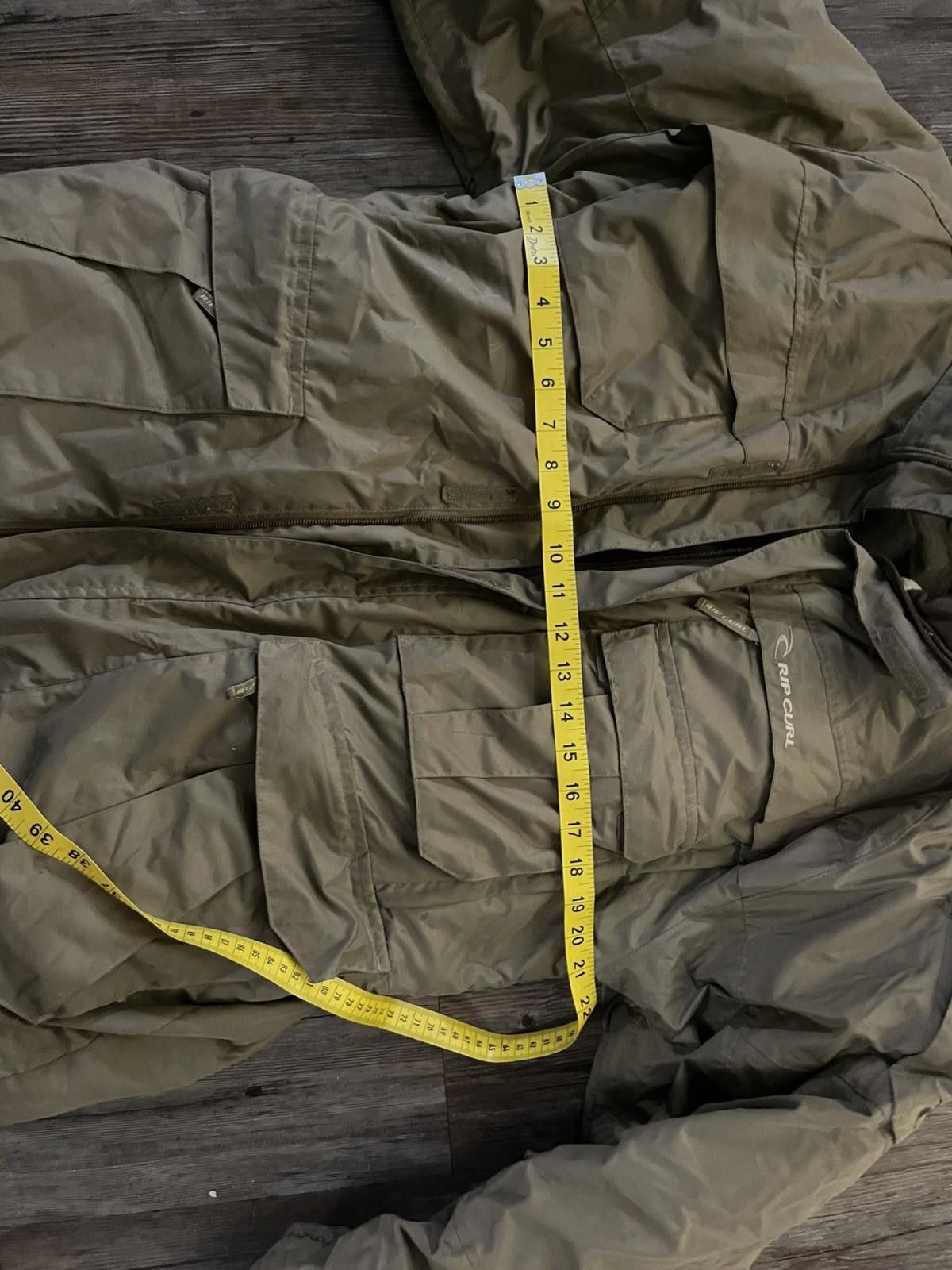 Rip Curl Rip Curl Beige Anorak Hooded Large Jacket Camo Full Zip Size US L / EU 52-54 / 3 - 6 Thumbnail
