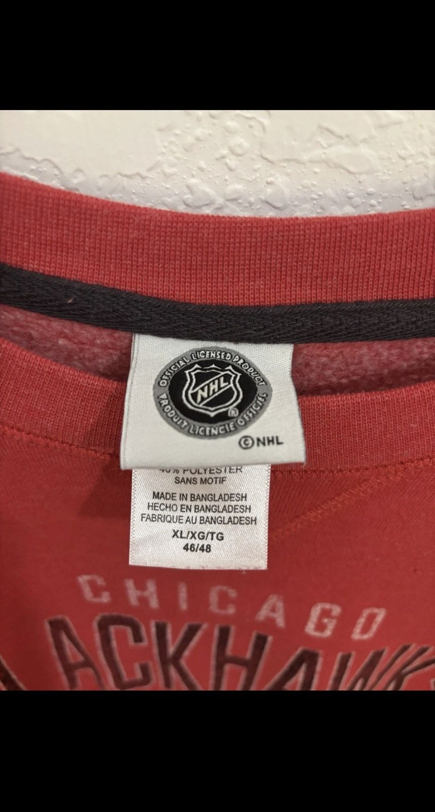 NHL Blackhawks Sweatshirt Size US XL / EU 56 / 4 - 3 Thumbnail