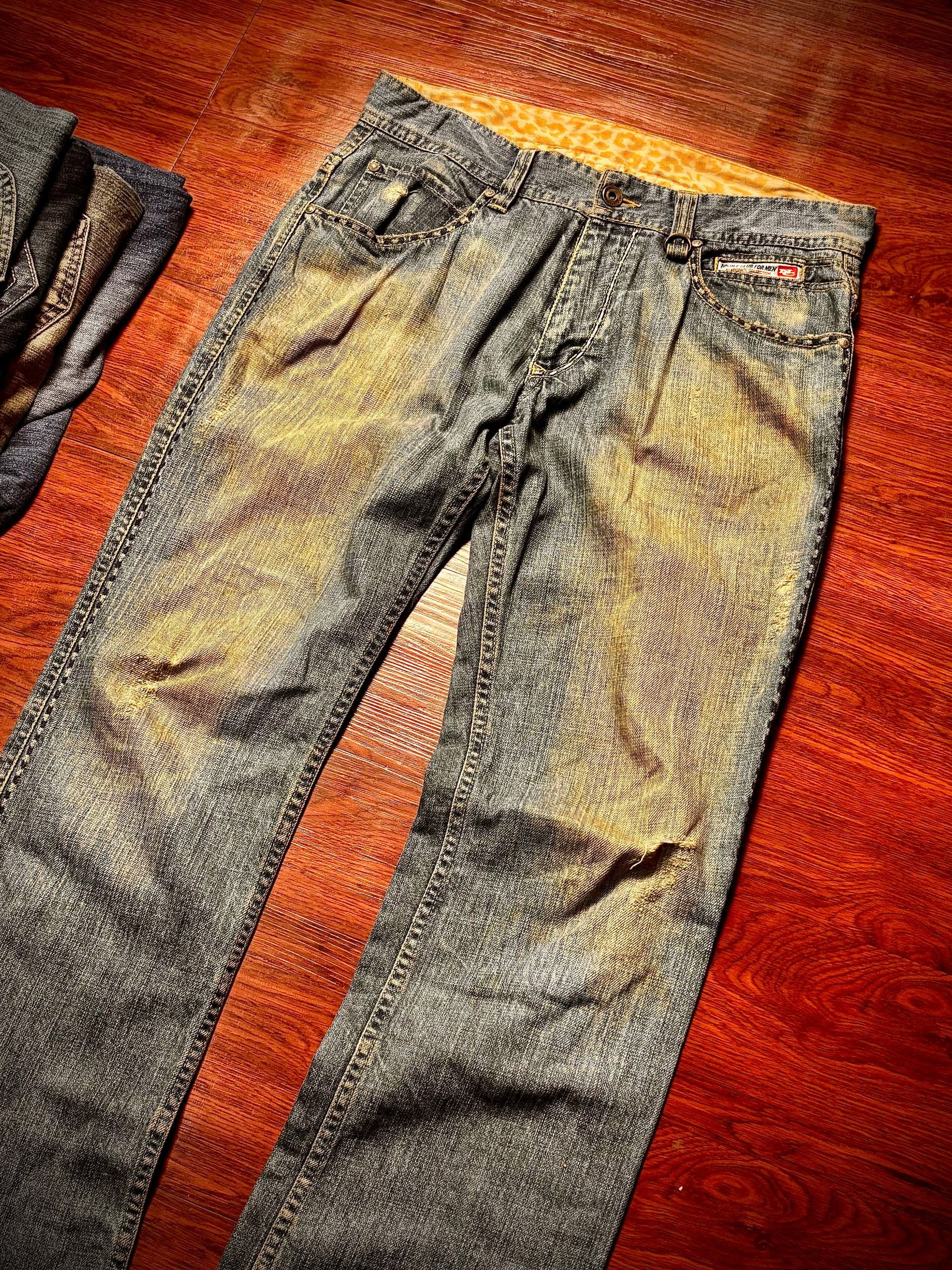 Nicole Club Vintage Y2K Mud Wash Nicole Club For Men Denim Pants Size US 32 / EU 48 - 3 Thumbnail