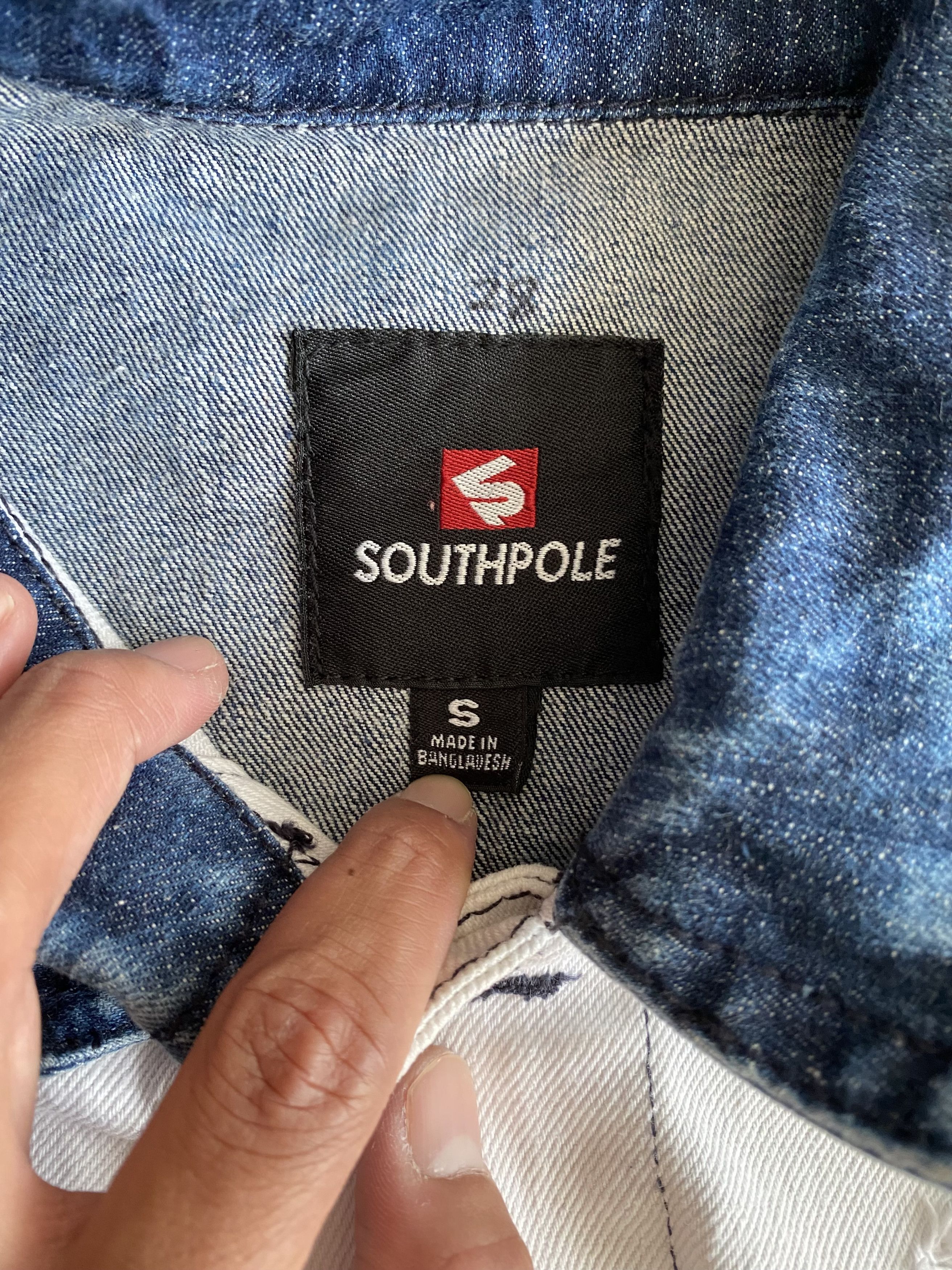 Southpole Southpole Painter Distressed Denim Jacket Size US S / EU 44-46 / 1 - 5 Thumbnail