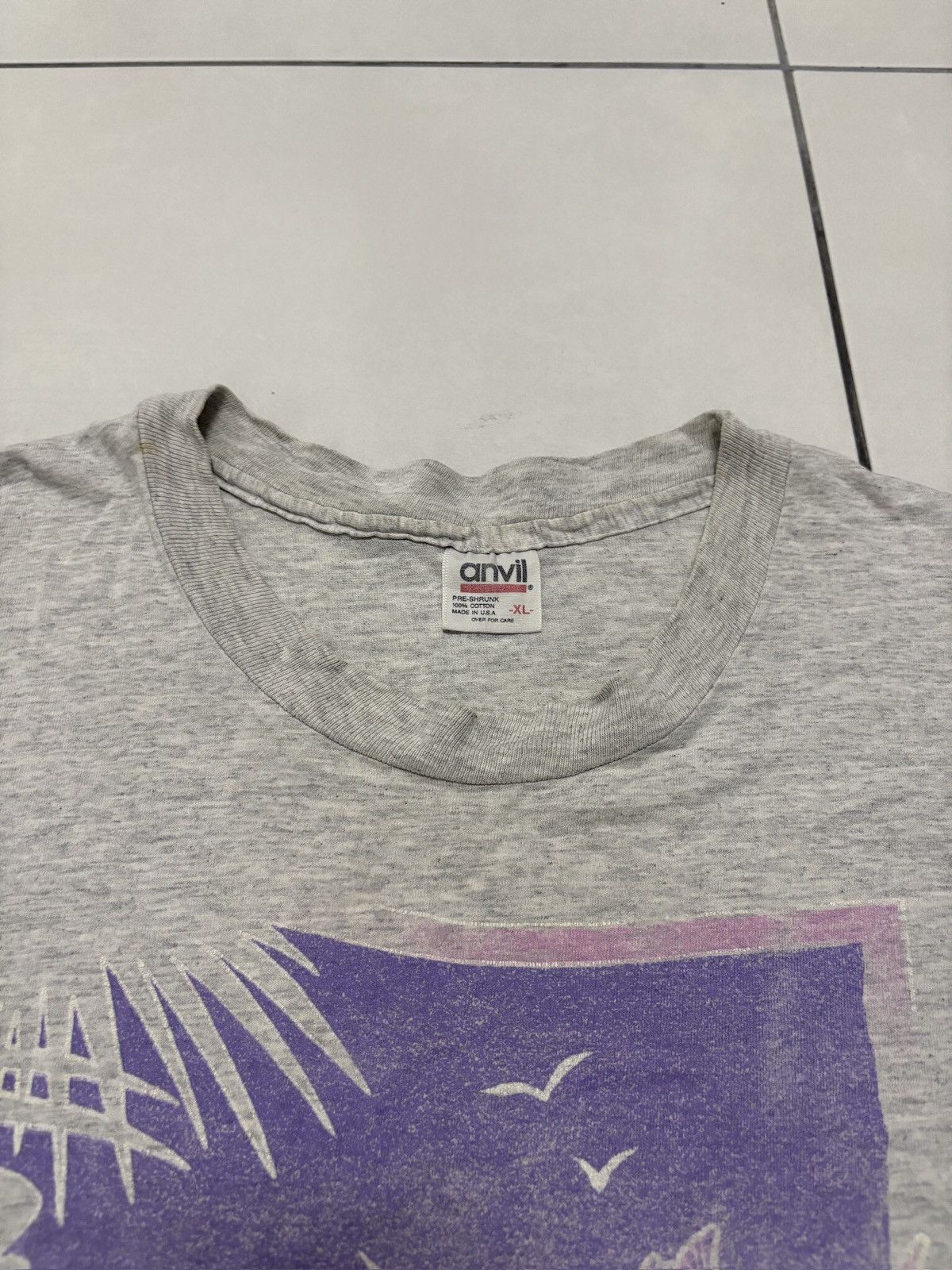Vintage Vintage Bahamas Anvil T-Shirt Size US XL / EU 56 / 4 - 3 Thumbnail