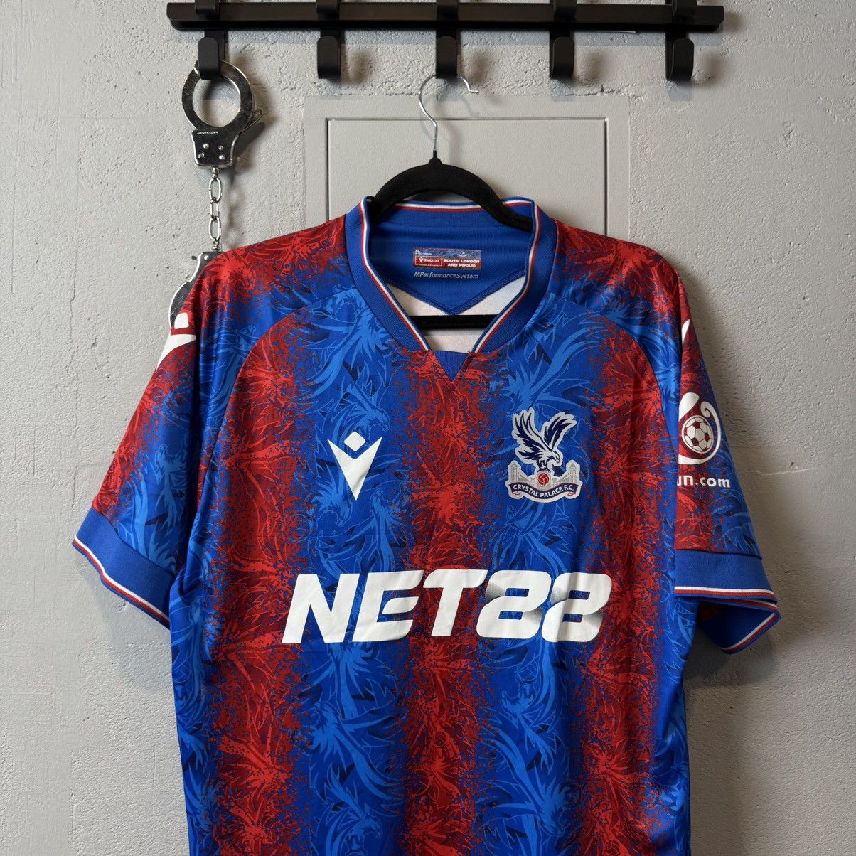 Other Vintage Macron Crystal Palace Soccer Jersey T-shirt Size US XL / EU 56 / 4 - 2 Thumbnail